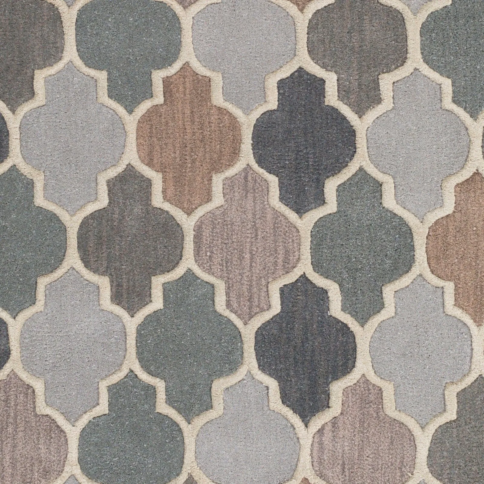 Randall Handmade Geometric Moroccan Wool Area Rug