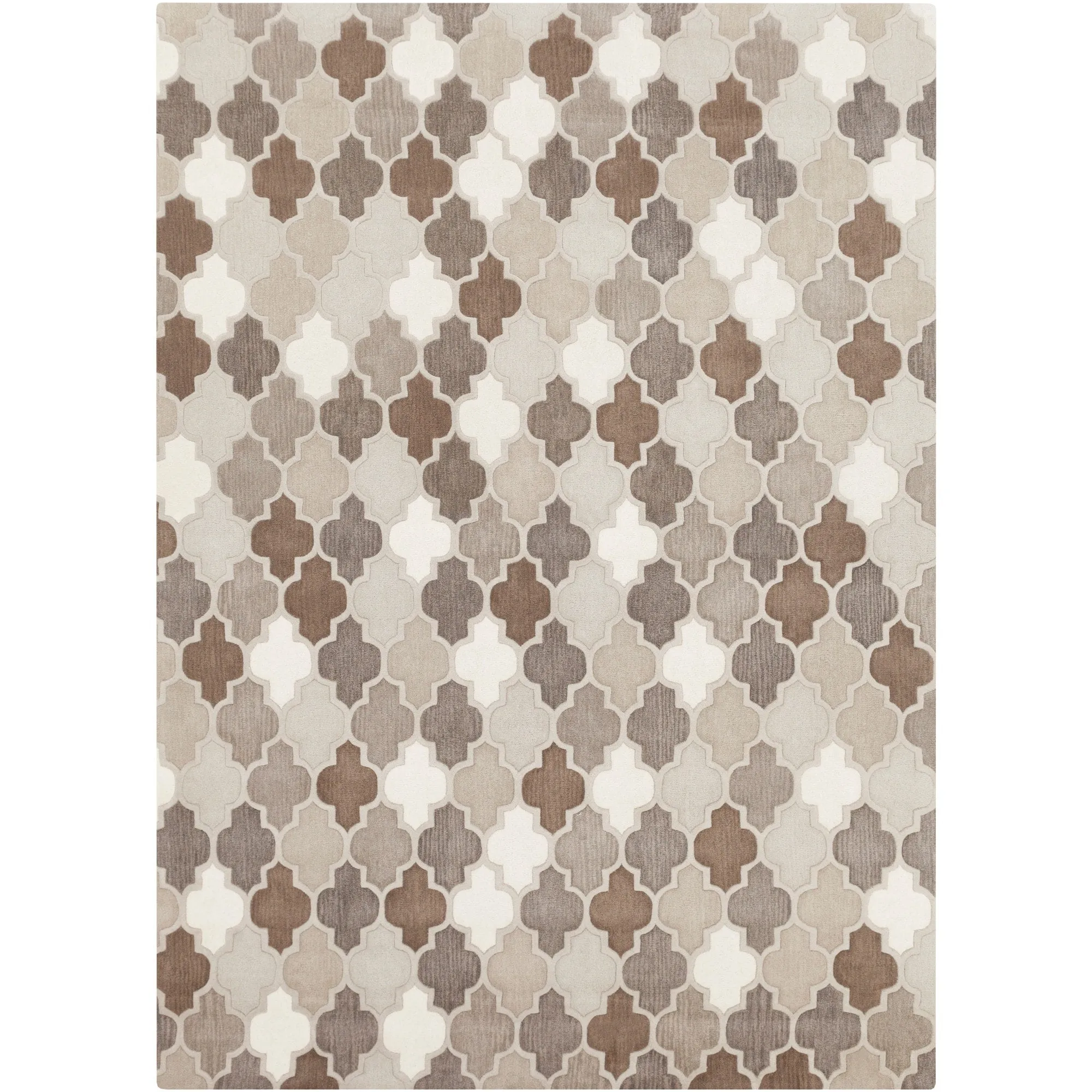 Randall Handmade Geometric Moroccan Wool Area Rug