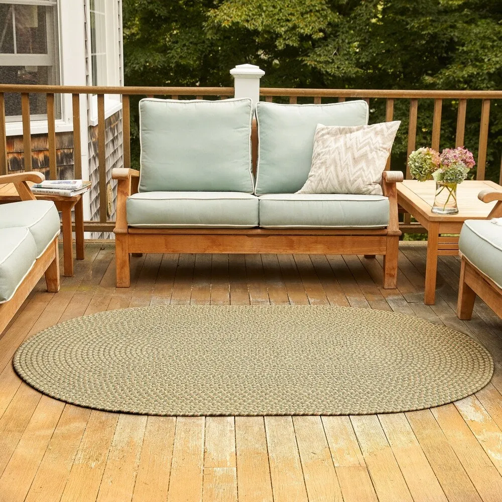 Rhody Rug Lexington Tweed Indoor/Outdoor Braided Rug