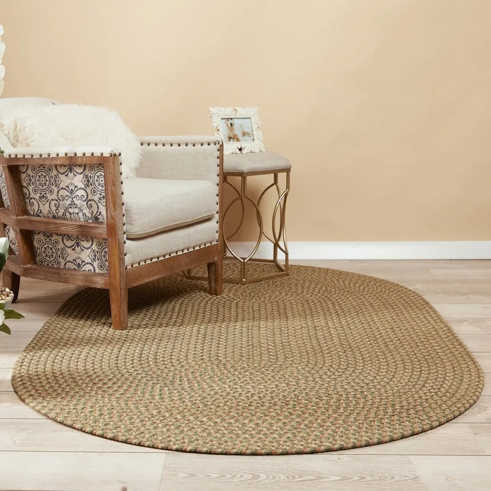 Rhody Rug Lexington Tweed Indoor/Outdoor Braided Rug