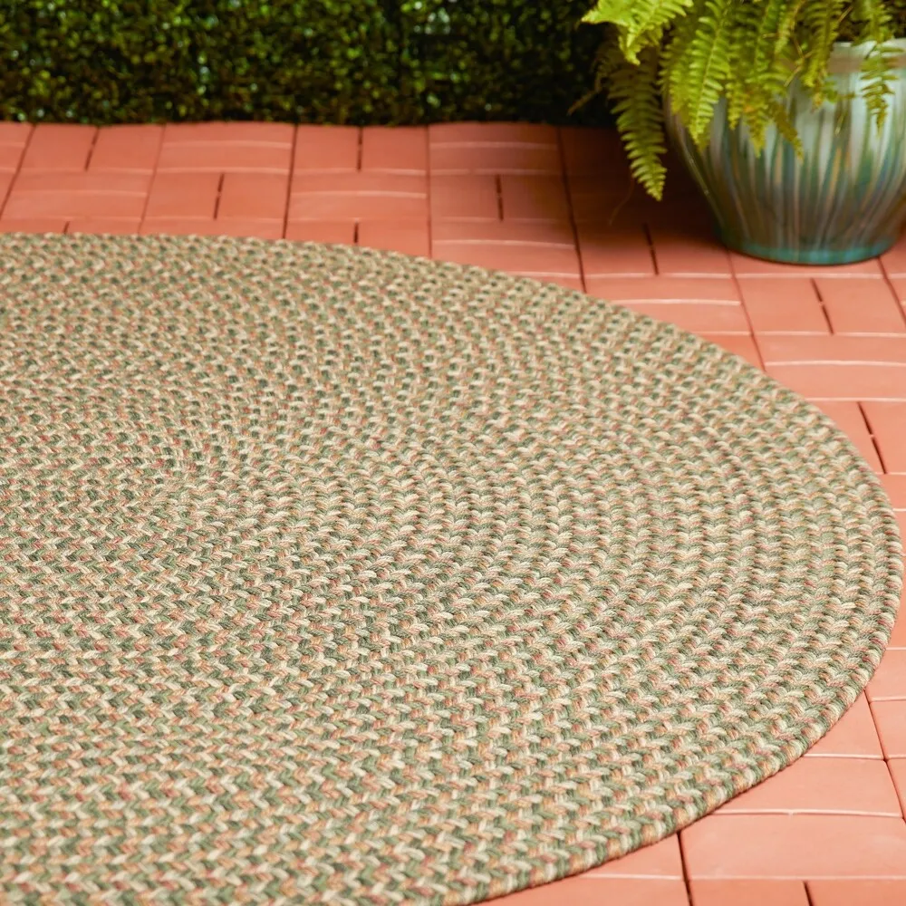 Rhody Rug Lexington Tweed Indoor/Outdoor Braided Rug
