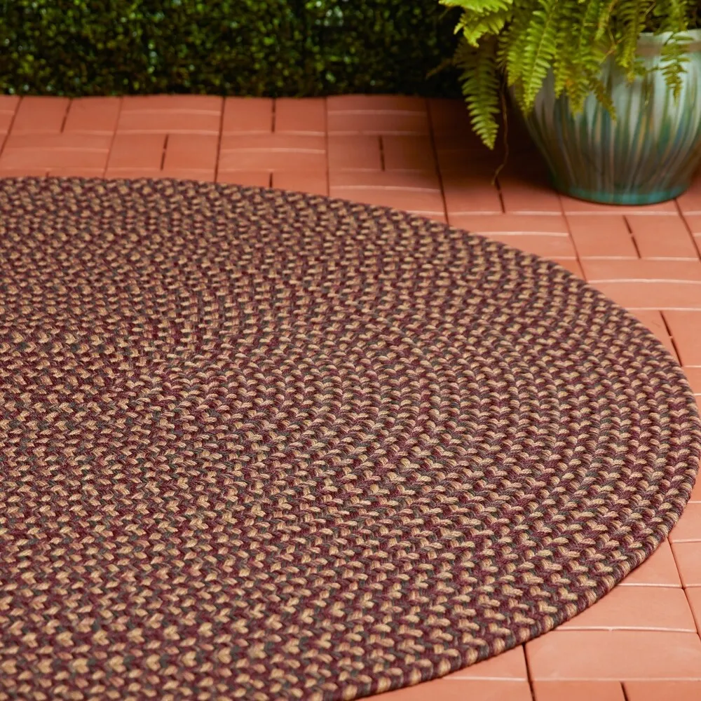 Rhody Rug Lexington Tweed Indoor/Outdoor Braided Rug
