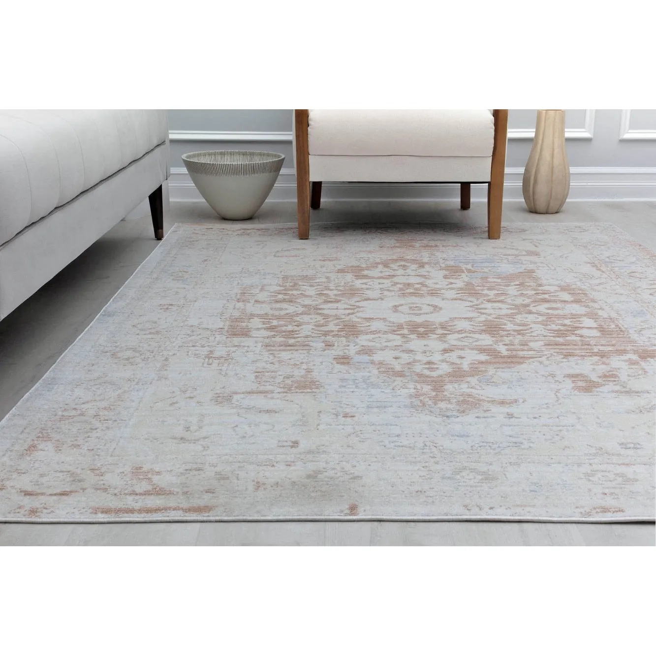 Romeo Vintage Abstract Area Rug by Rugs America