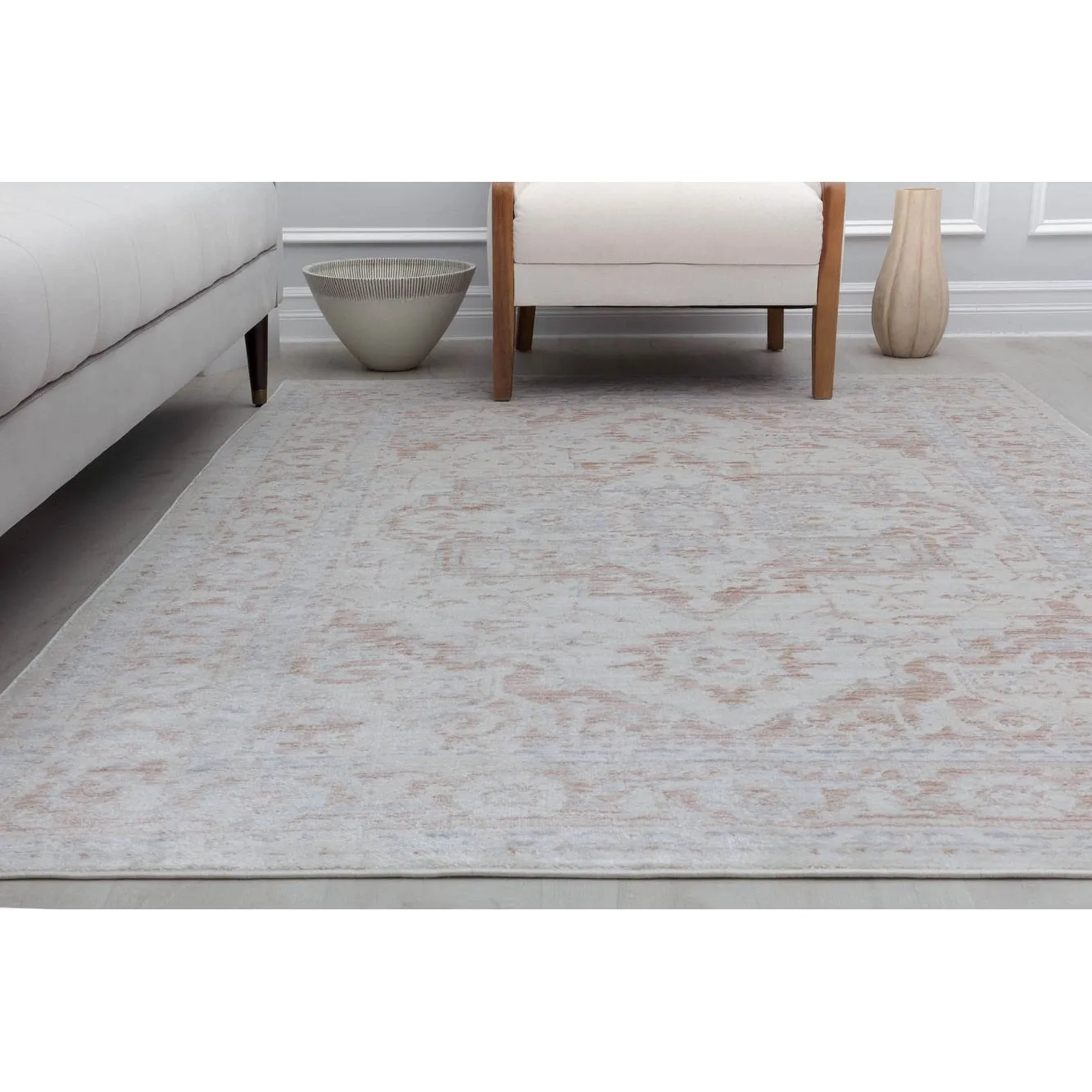 Romeo Vintage Abstract Area Rug by Rugs America