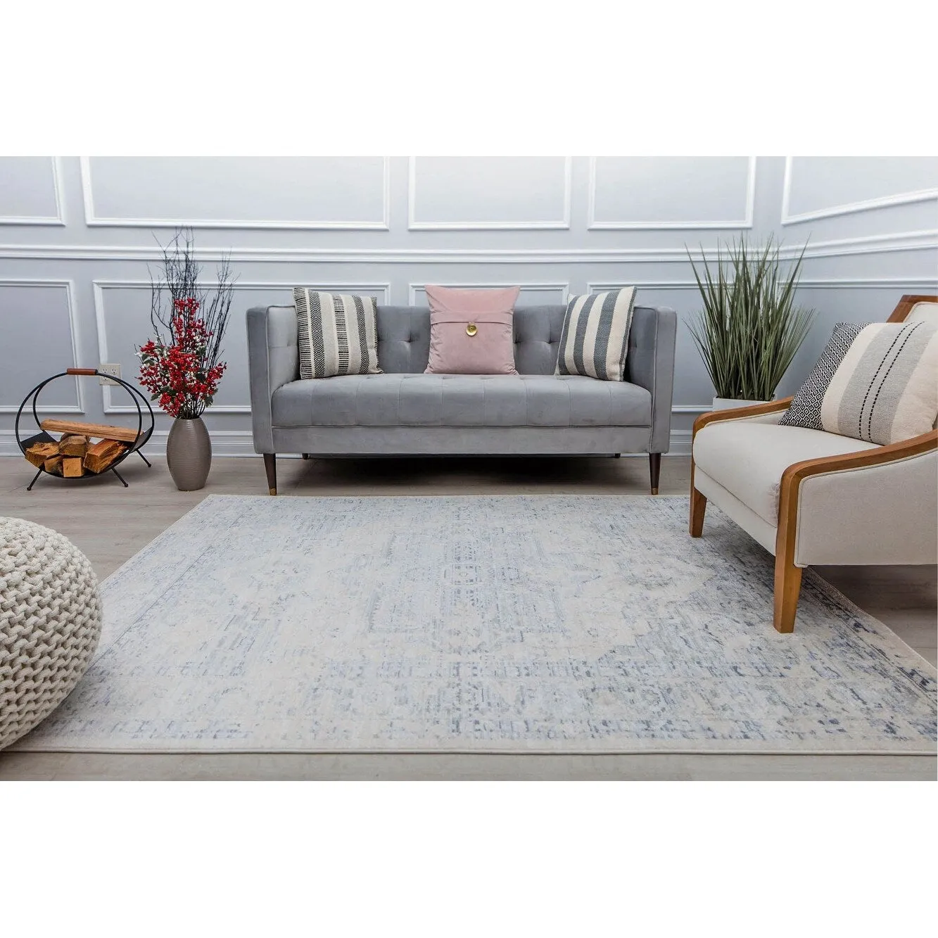 Romeo Vintage Abstract Area Rug by Rugs America