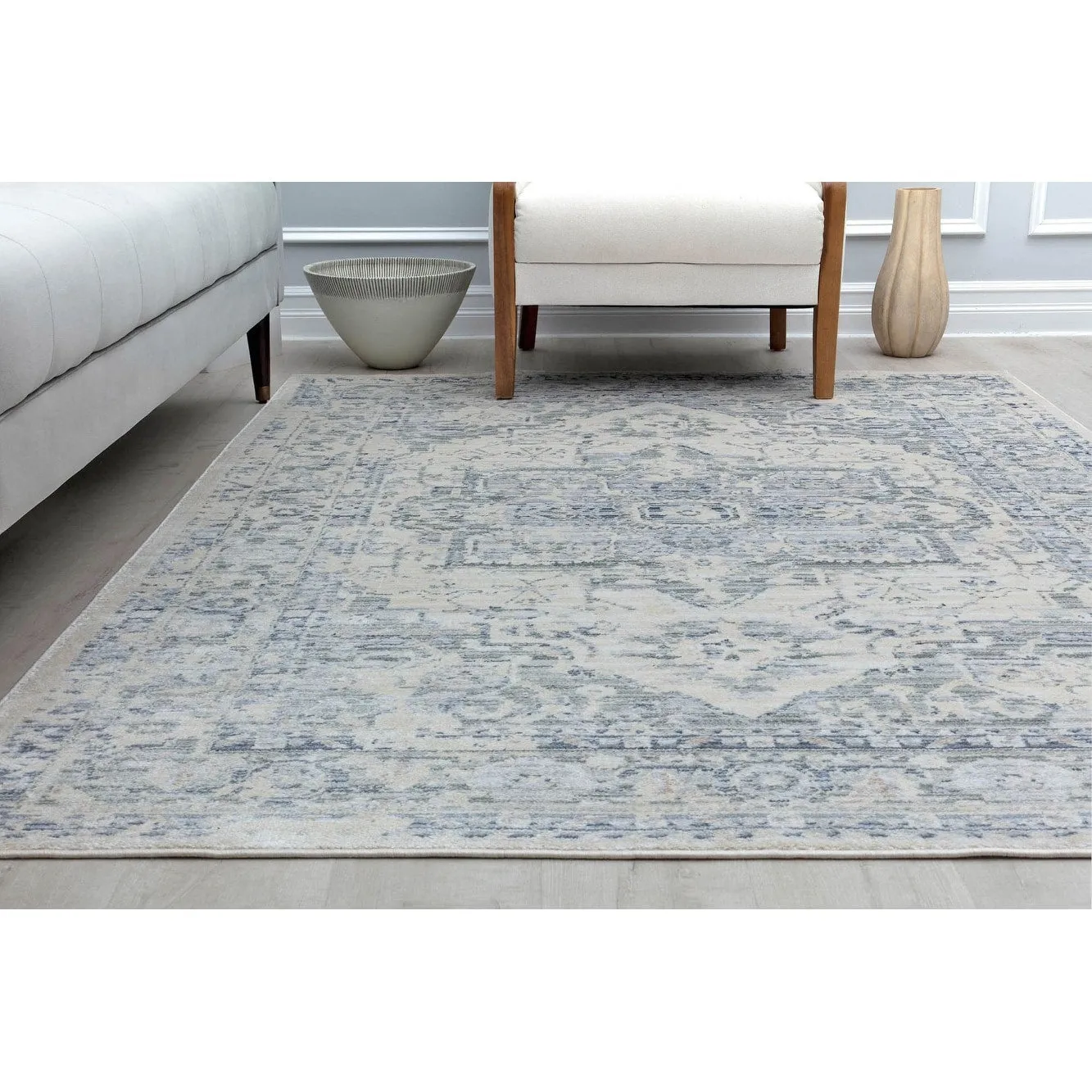 Romeo Vintage Abstract Area Rug by Rugs America