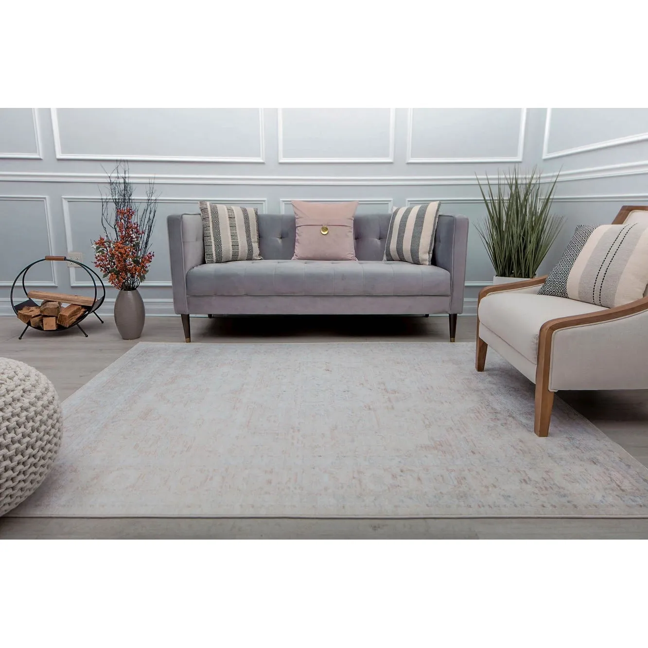 Romeo Vintage Abstract Area Rug by Rugs America