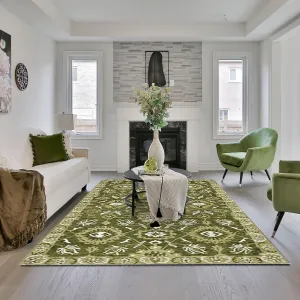 Romesha Newburg Hand-Hooked Wool Area Rug
