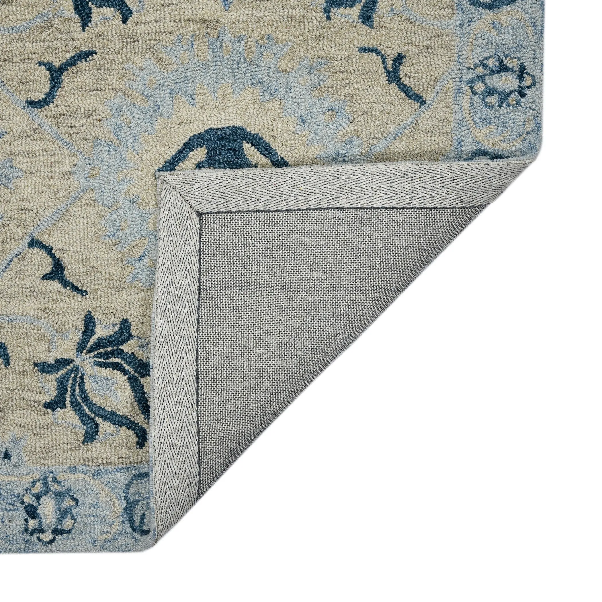 Romesha Newburg Hand-Hooked Wool Area Rug