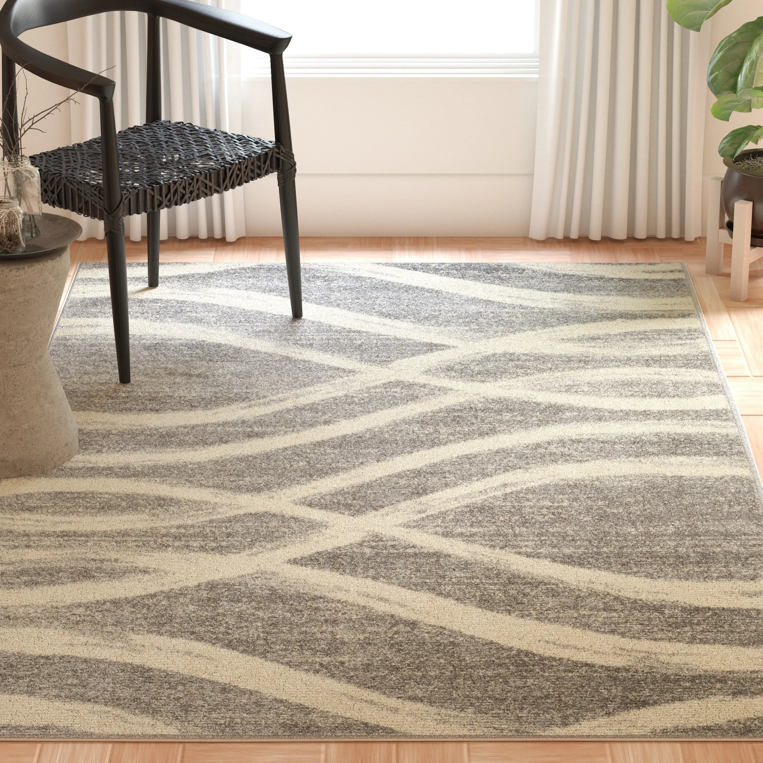 SAFAVIEH. Adirondack Vinni Modern Abstract Distressed Rug
