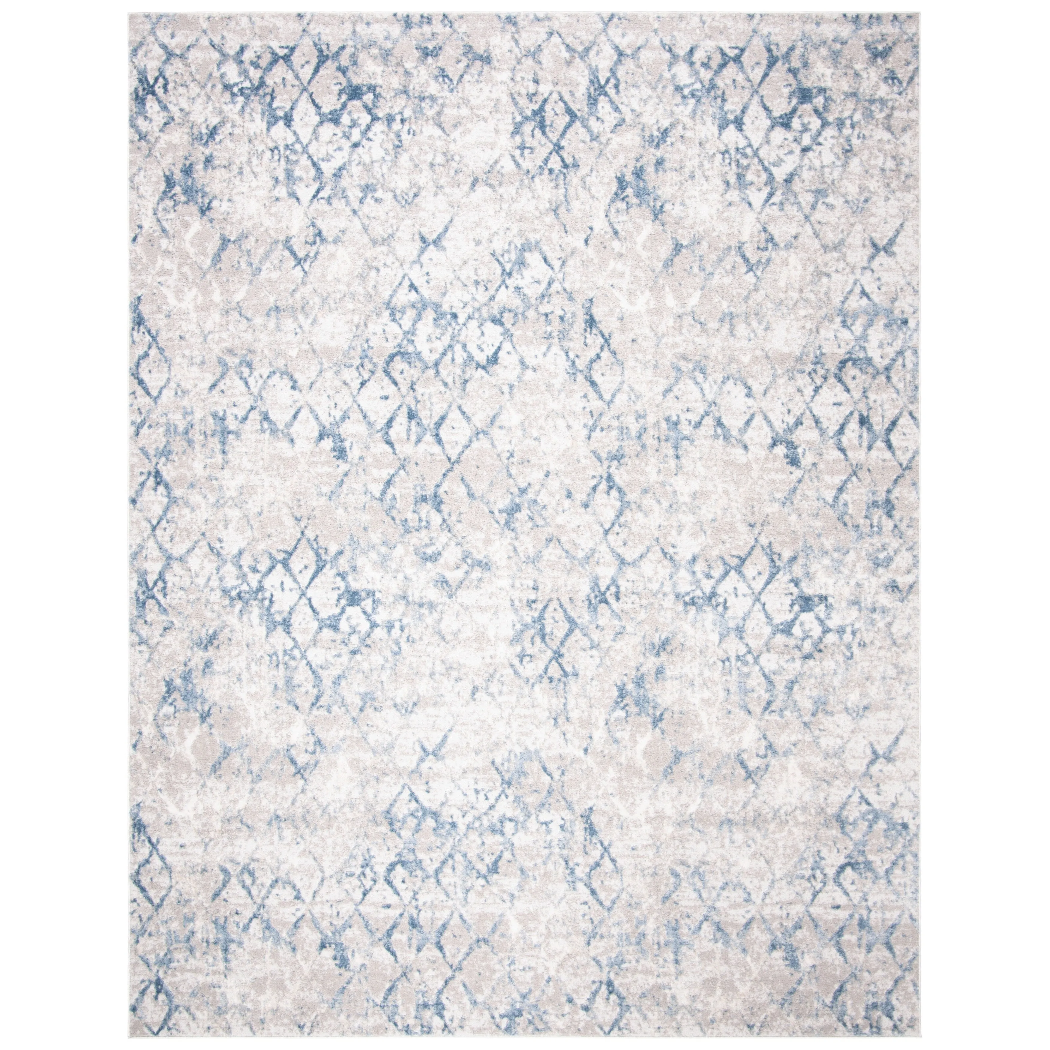 SAFAVIEH Amelia Selvete Modern Trellis Distressed Rug