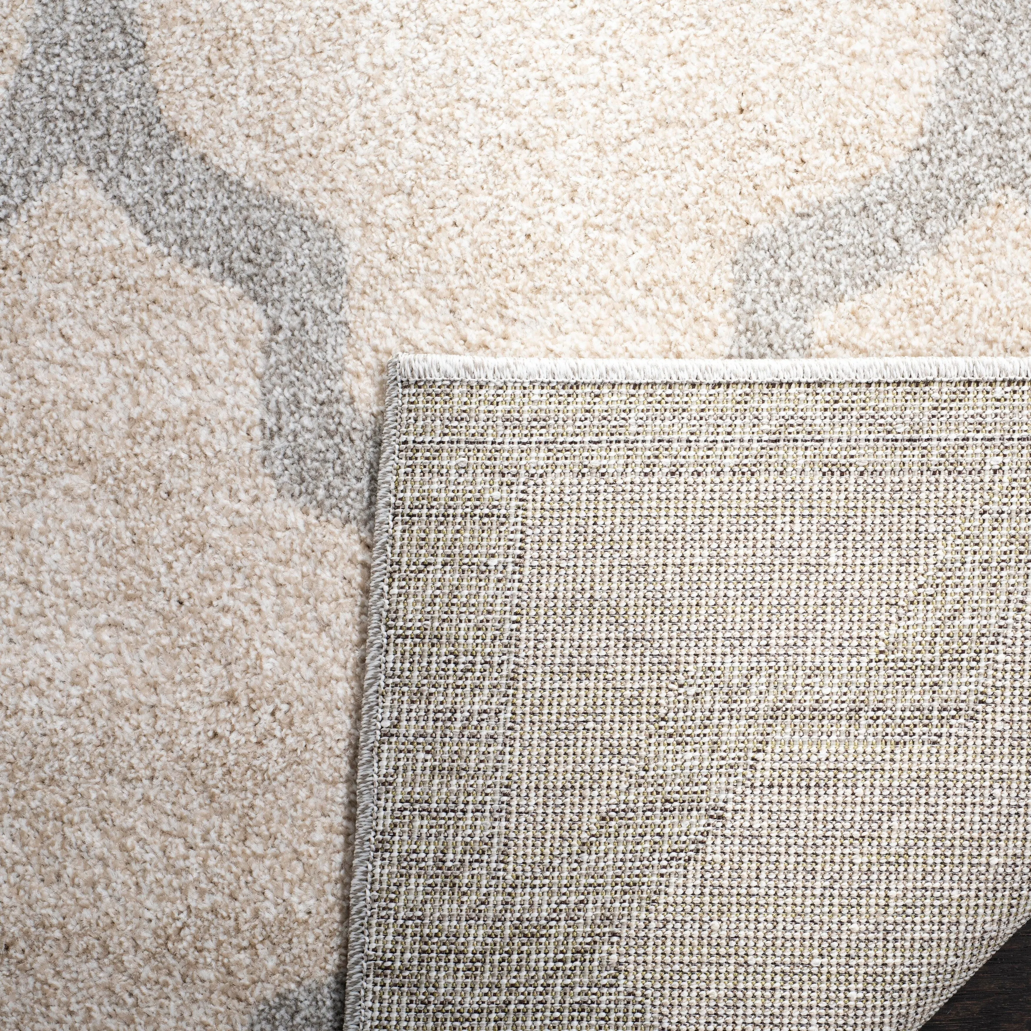 SAFAVIEH Amherst Erma Modern Rug - Beige/Light Grey - 6' x 9'