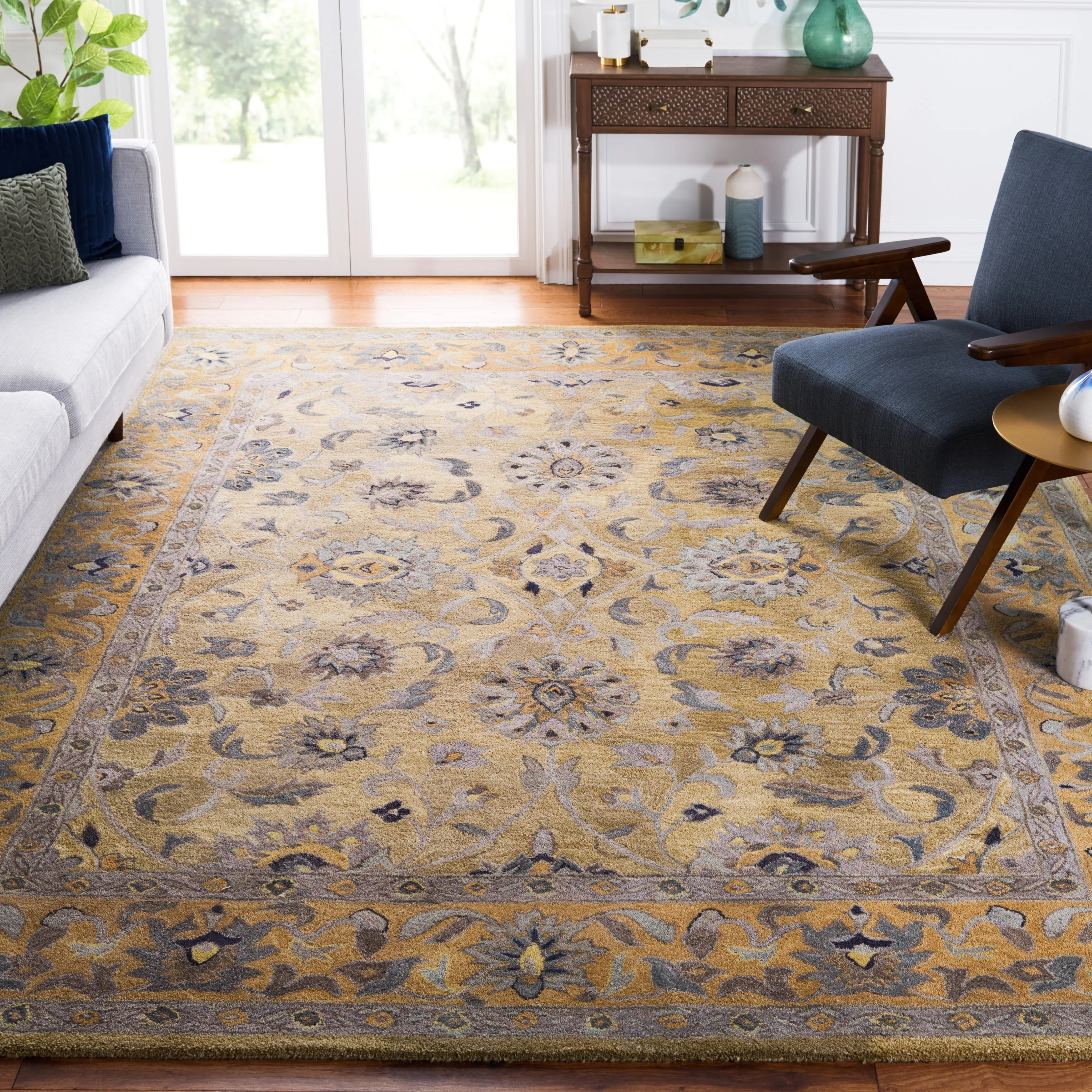 SAFAVIEH Anatolia Orie Handmade Oriental Wool Area Rug