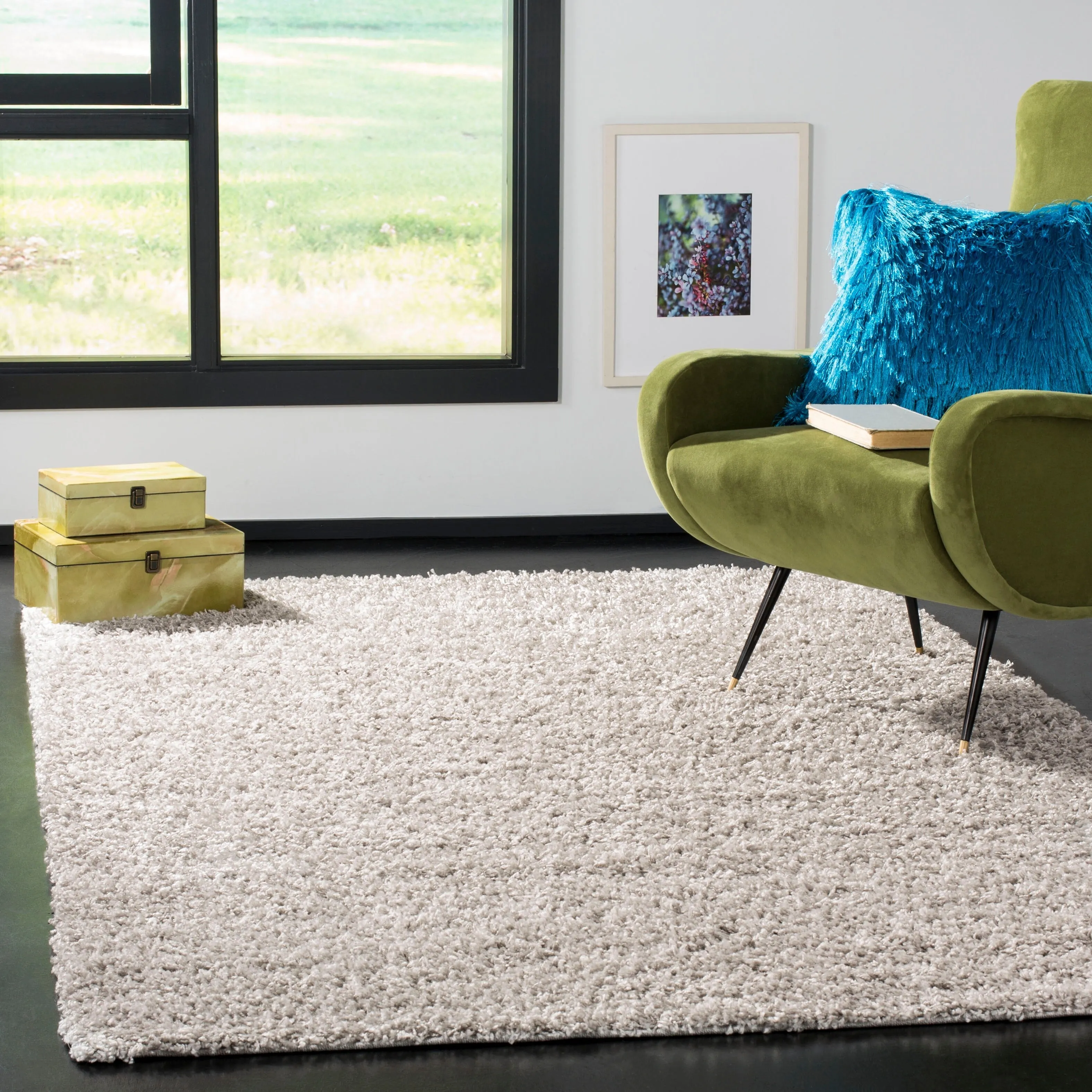 SAFAVIEH Athens Bharati Ilaha 1.5-inch Thick Rug