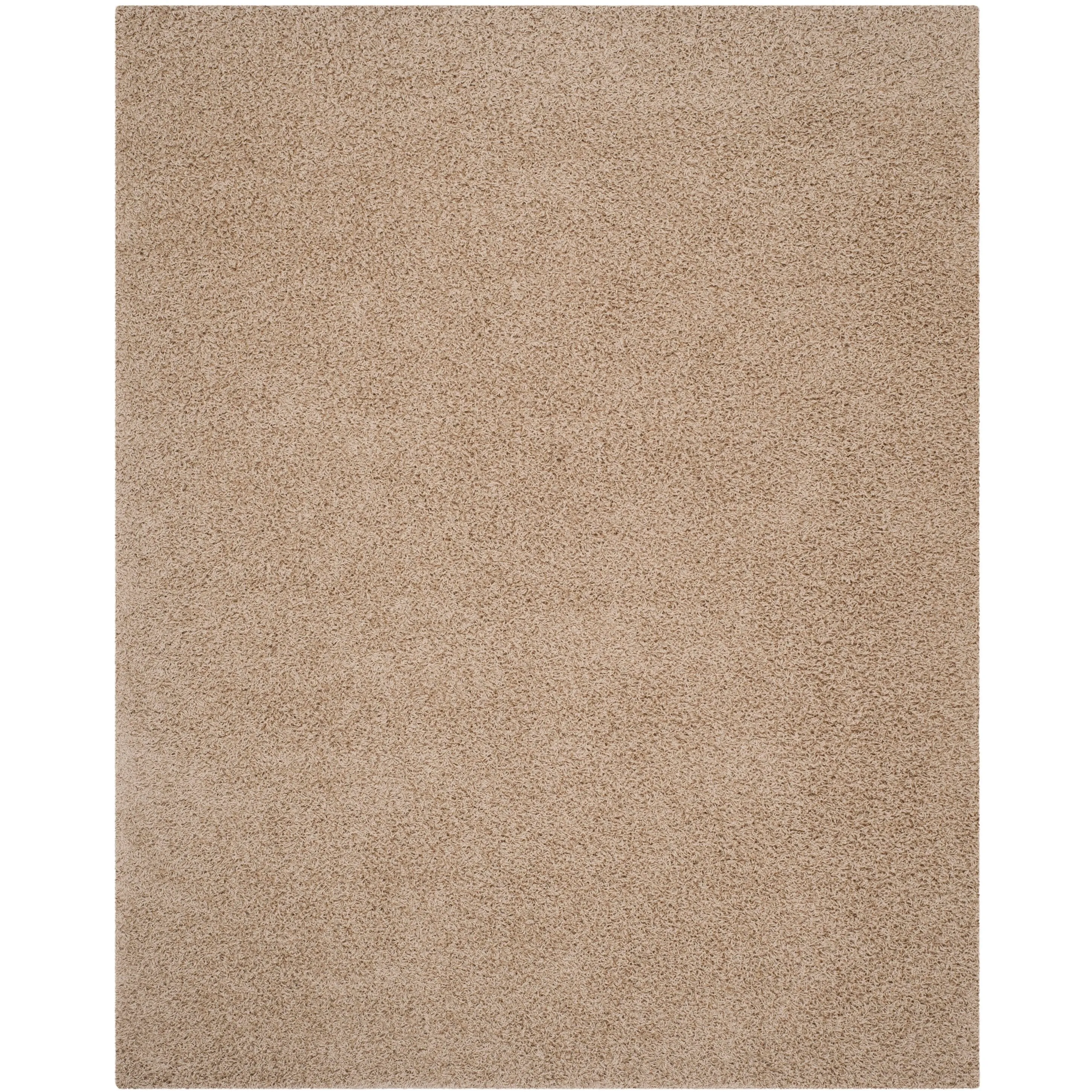 SAFAVIEH Athens Shag Ilaha 1.5-inch Thick Rug - Beige - 8' x 10'