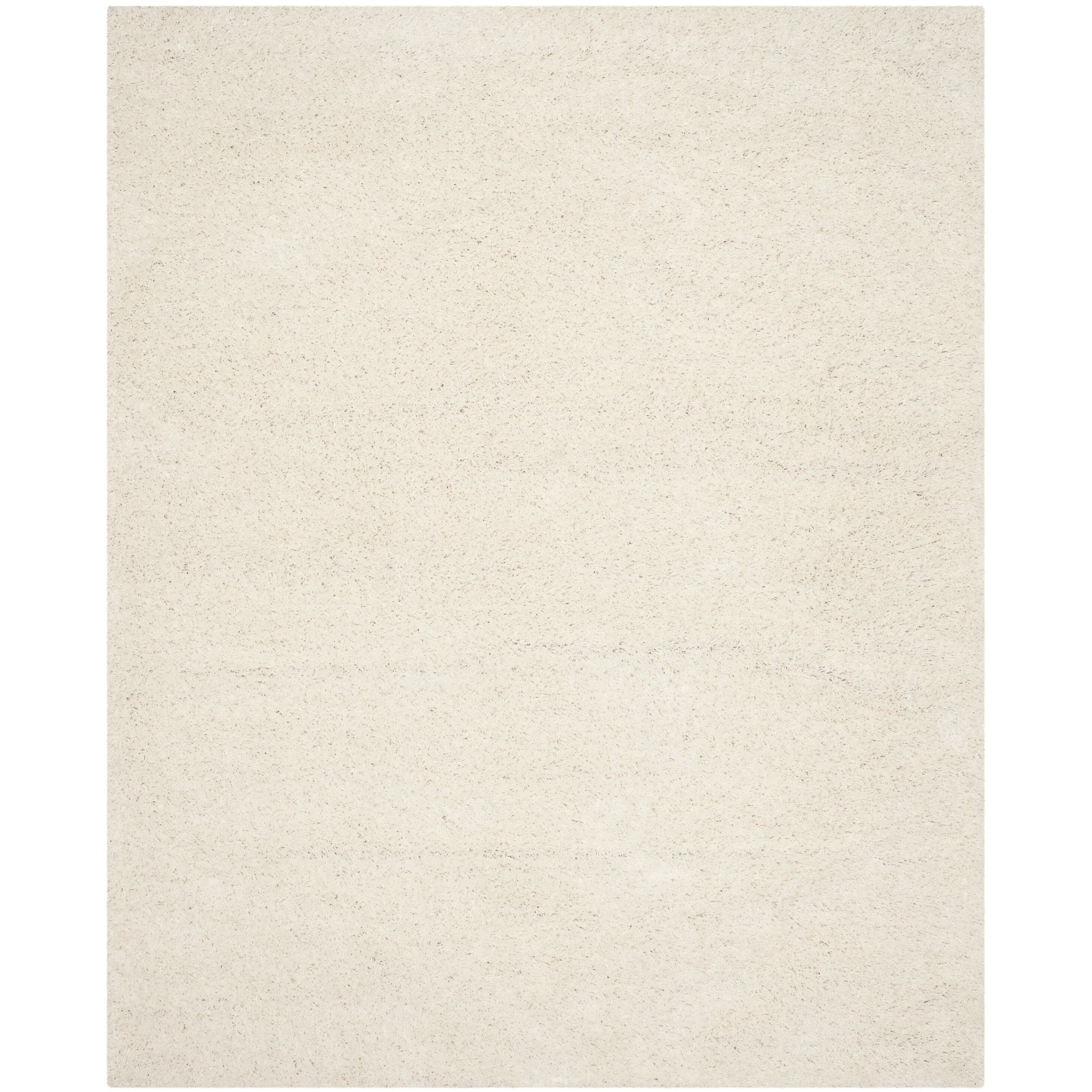 SAFAVIEH Athens Shag Ilaha 1.5-inch Thick Rug - Off White - 6' x 9'