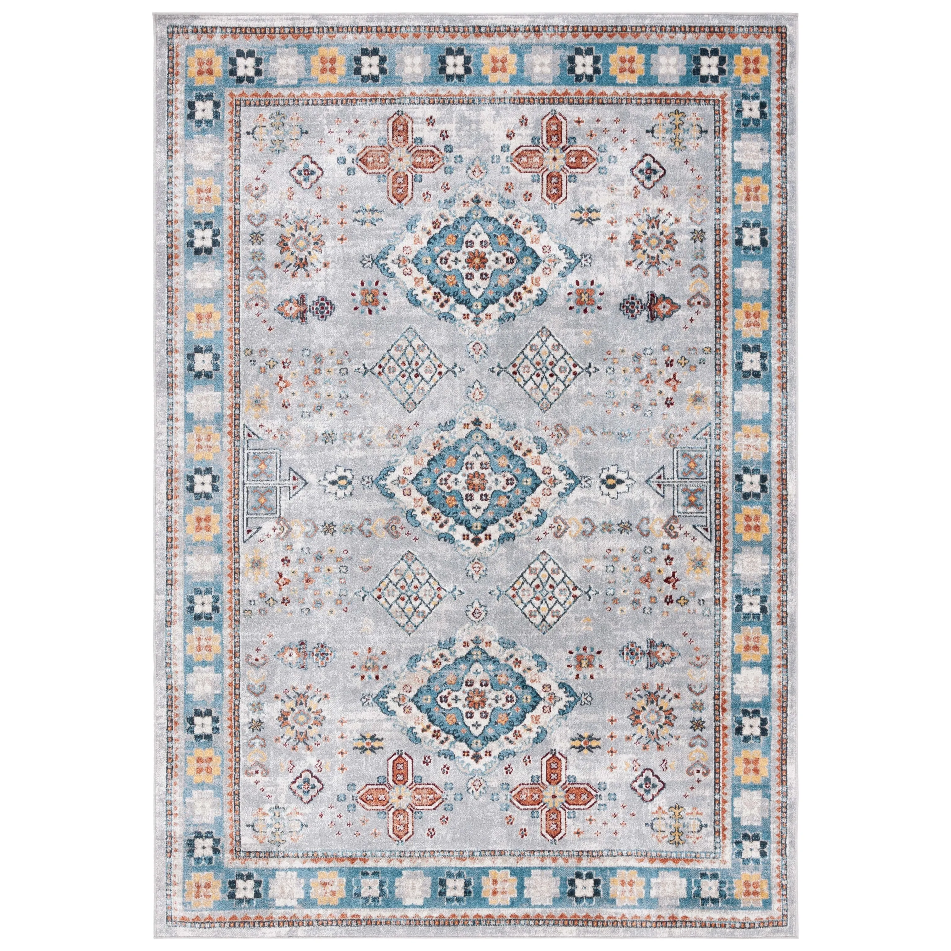 SAFAVIEH Bayside Machine Washable Cynthia Oriental Rug