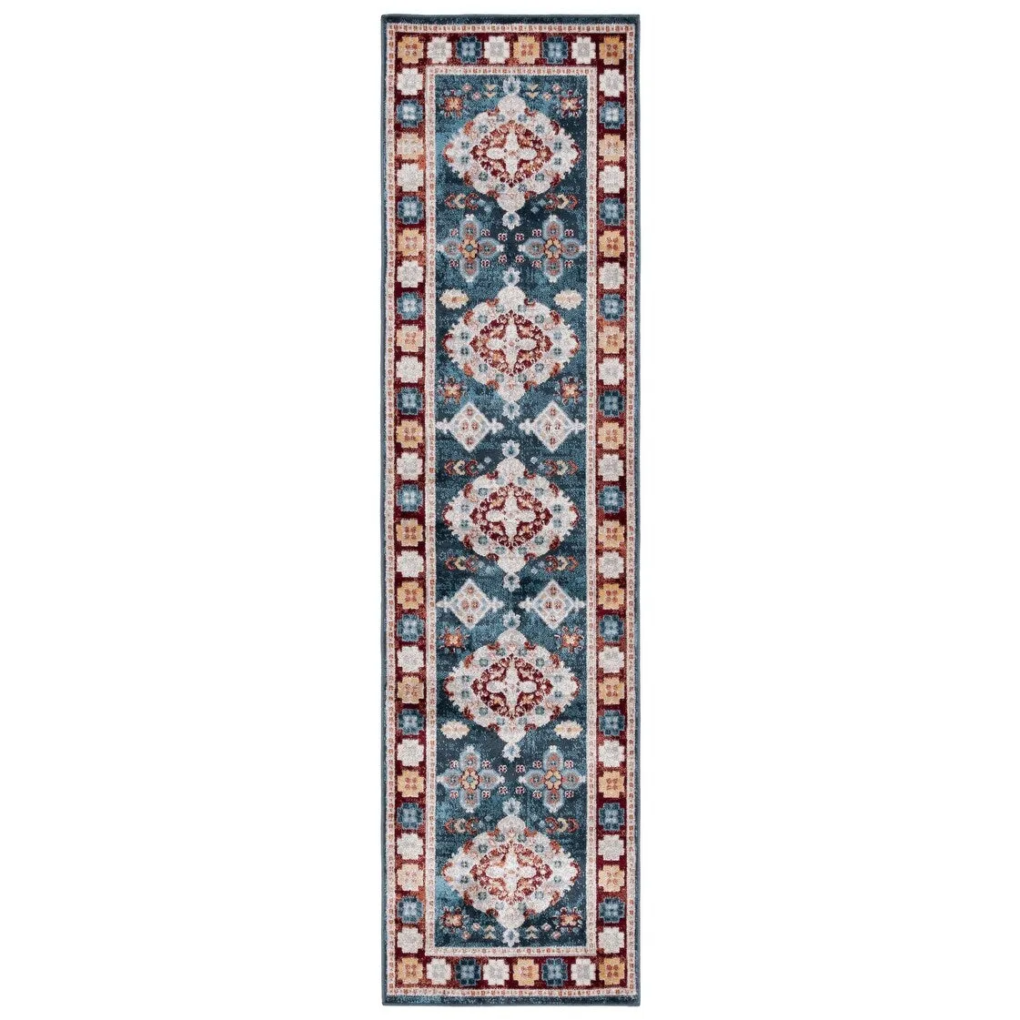 SAFAVIEH Bayside Machine Washable Cynthia Oriental Rug
