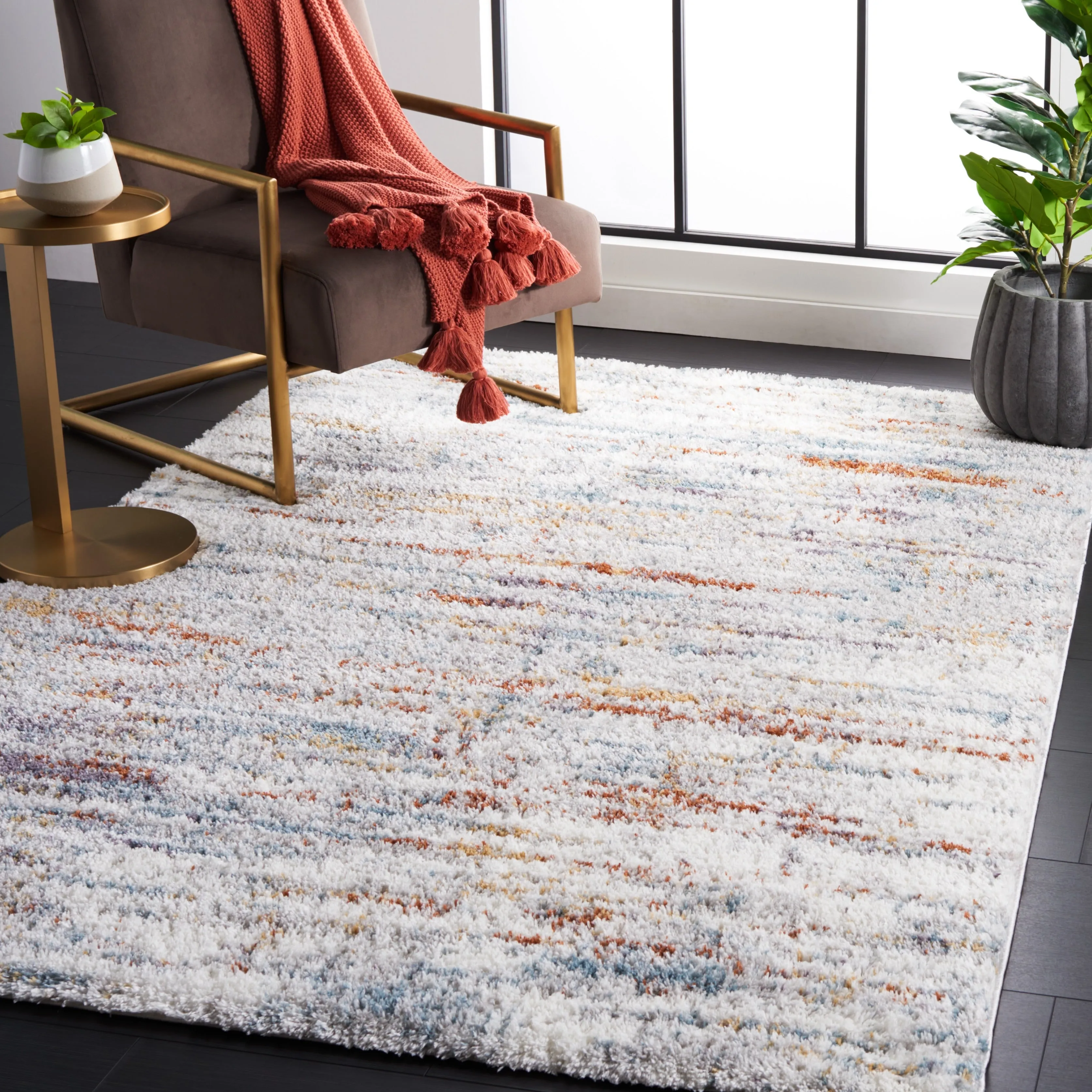 SAFAVIEH Berber Shag Anamika Rug