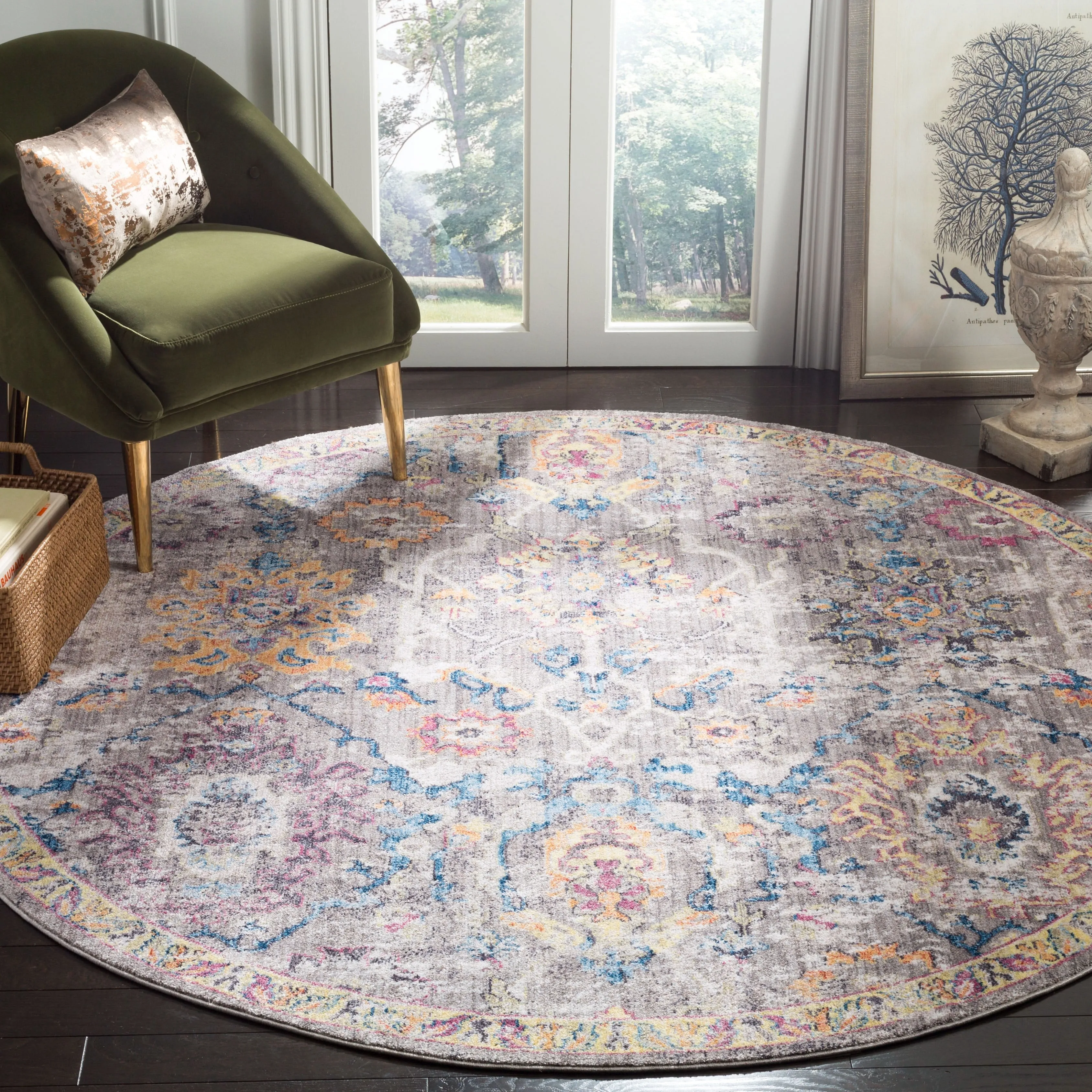 SAFAVIEH Bristol Ardine Vintage Boho Oriental Polyester Rug