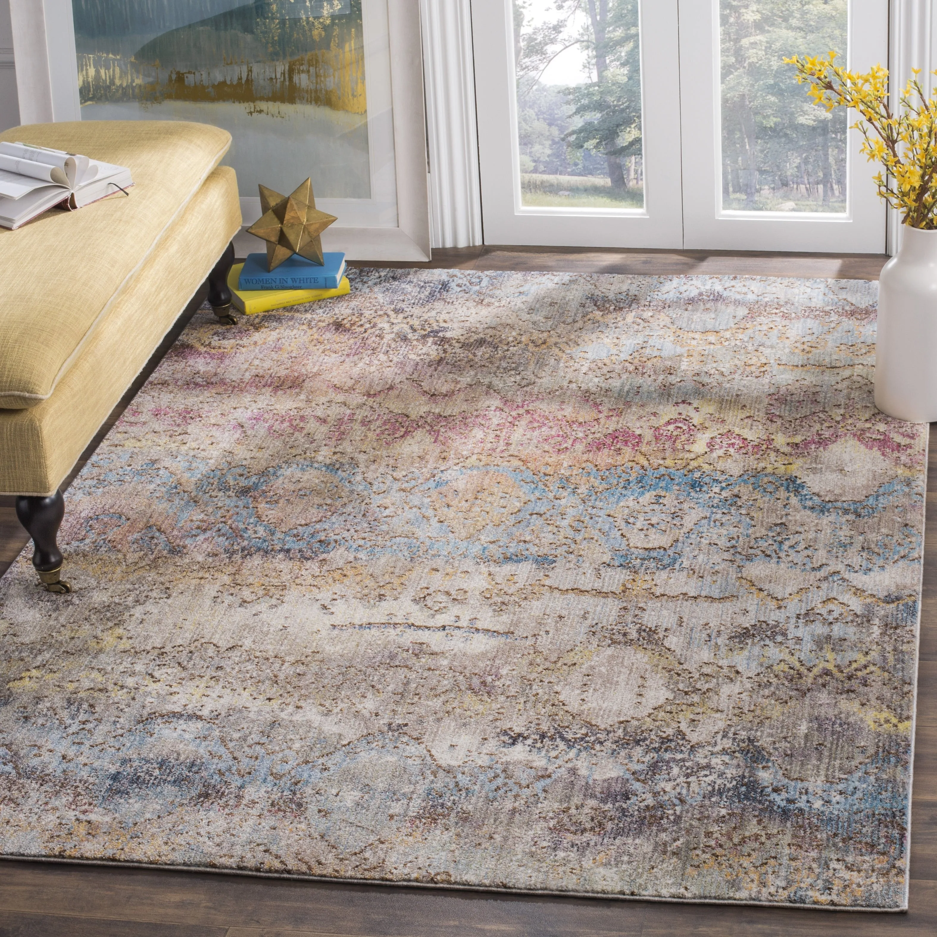 SAFAVIEH Bristol Nieki Vintage Boho Oriental Polyester Rug