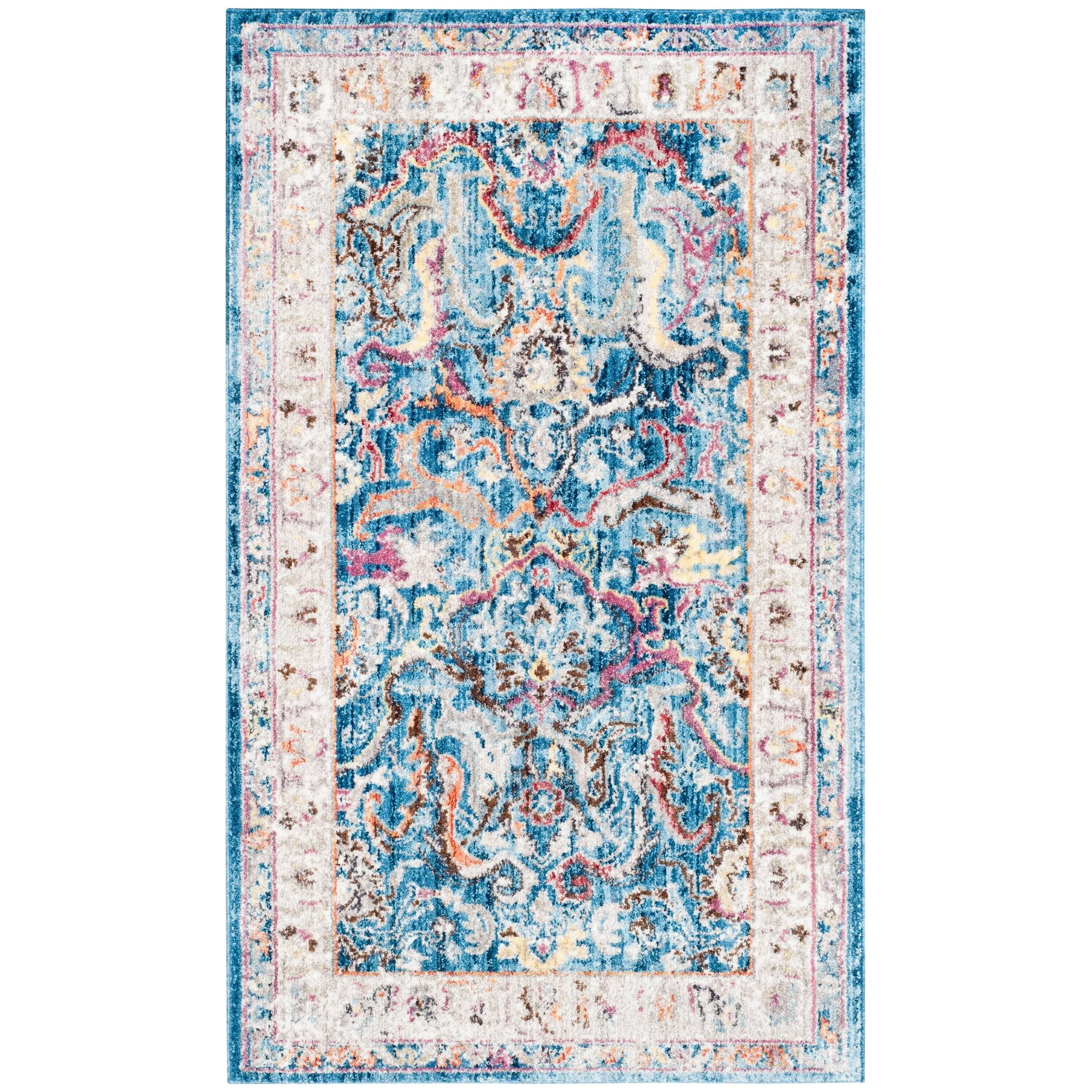 SAFAVIEH Bristol Nisrin Vintage Boho Oriental Polyester Rug