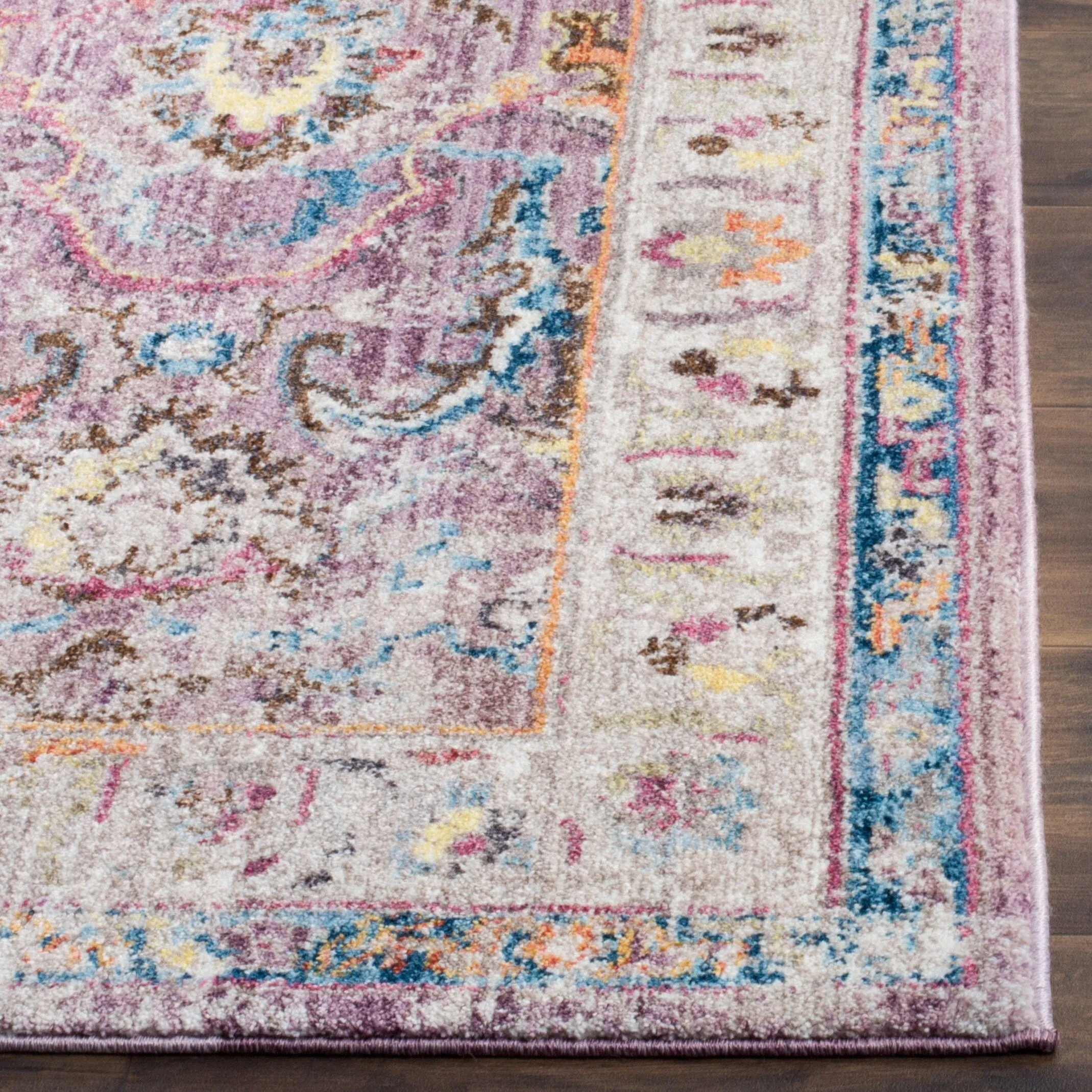 SAFAVIEH Bristol Nisrin Vintage Boho Oriental Polyester Rug