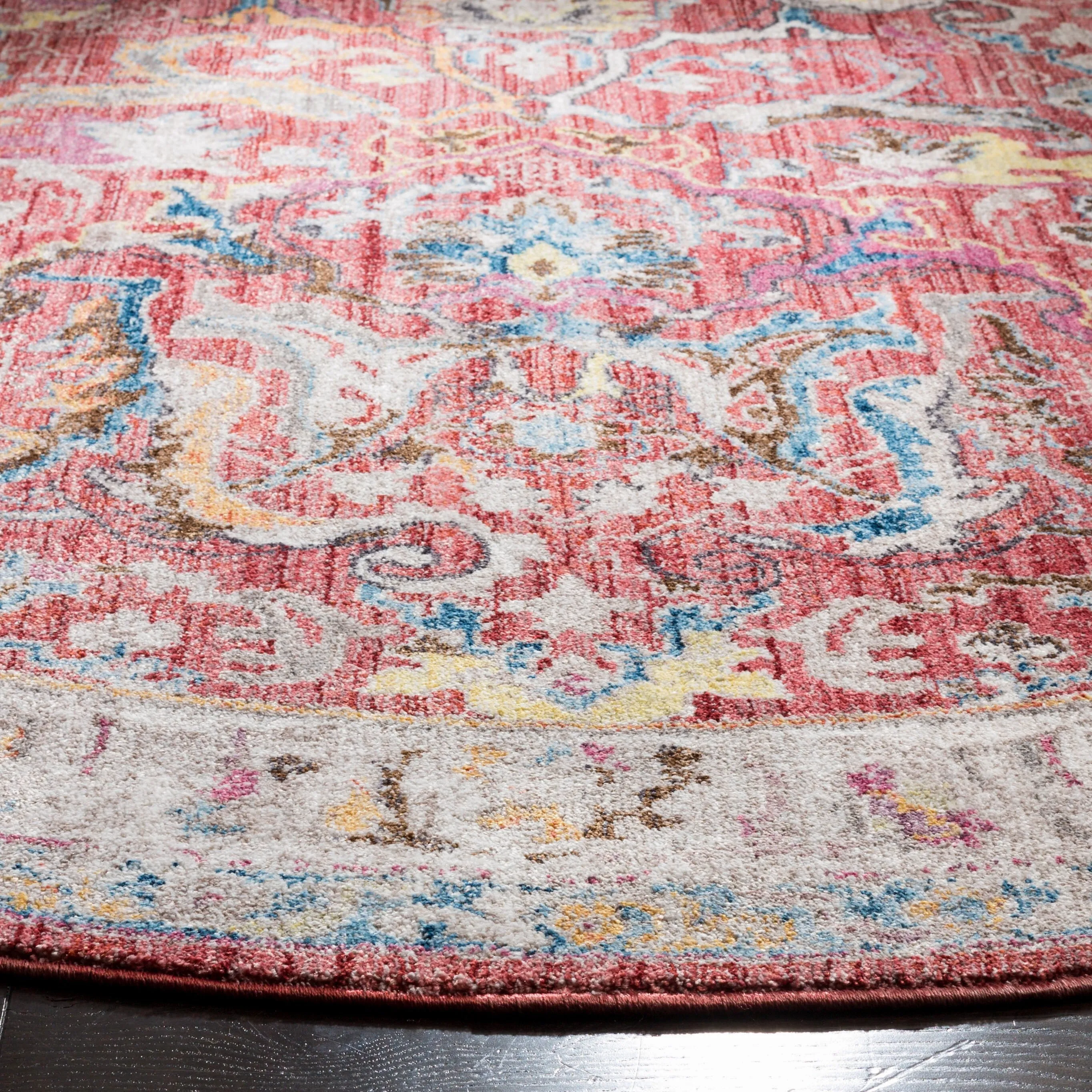 SAFAVIEH Bristol Nisrin Vintage Boho Oriental Polyester Rug