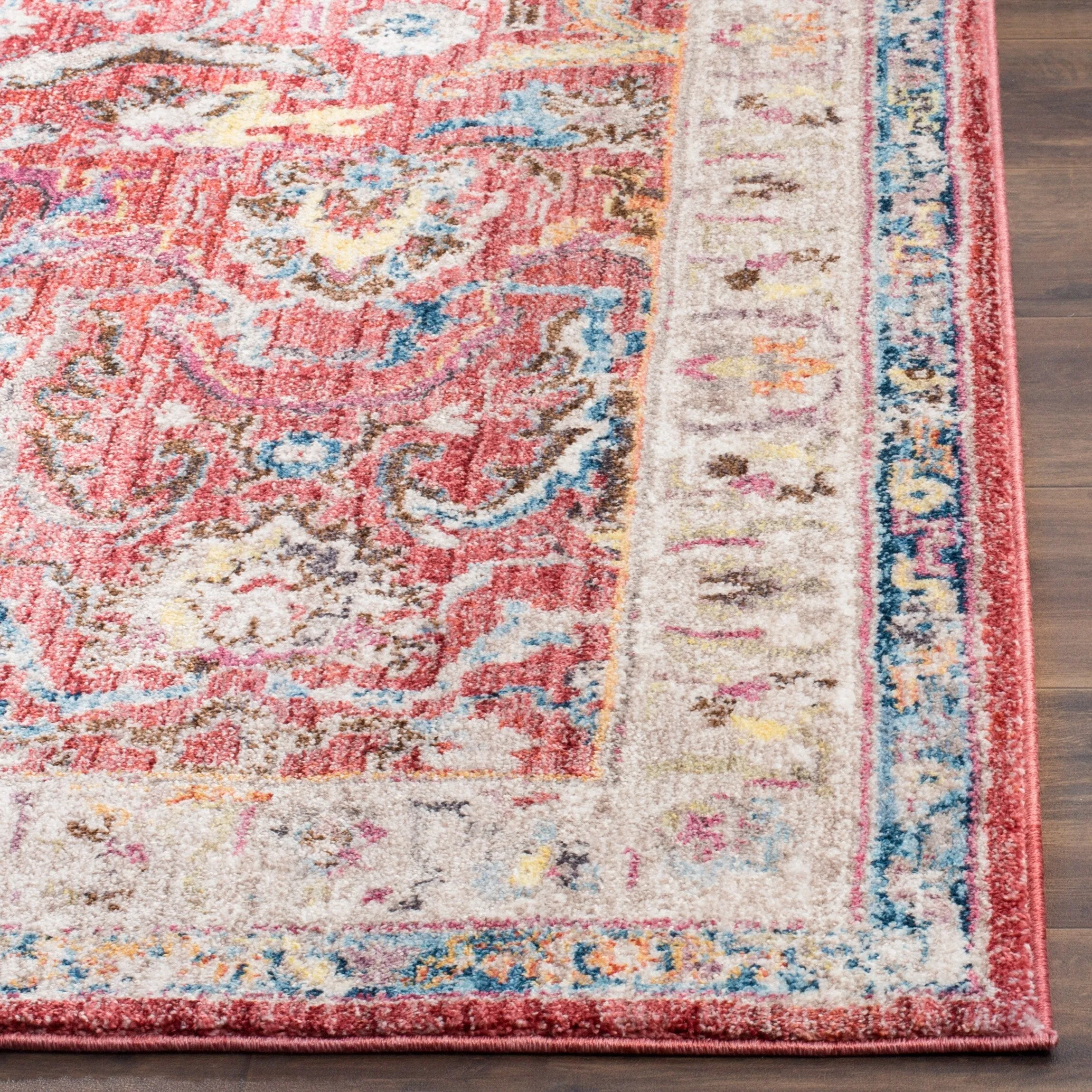 SAFAVIEH Bristol Nisrin Vintage Boho Oriental Polyester Rug