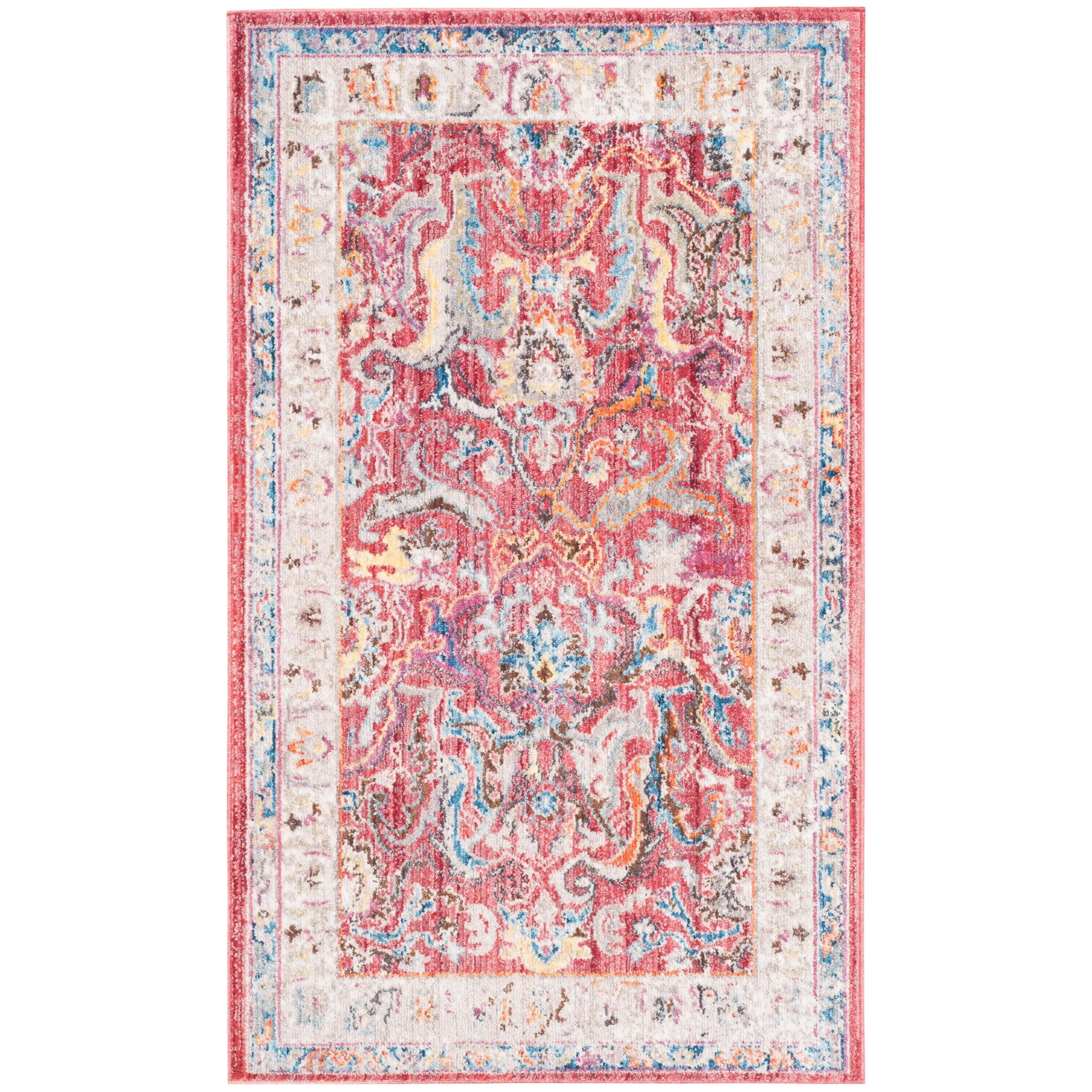 SAFAVIEH Bristol Nisrin Vintage Boho Oriental Polyester Rug