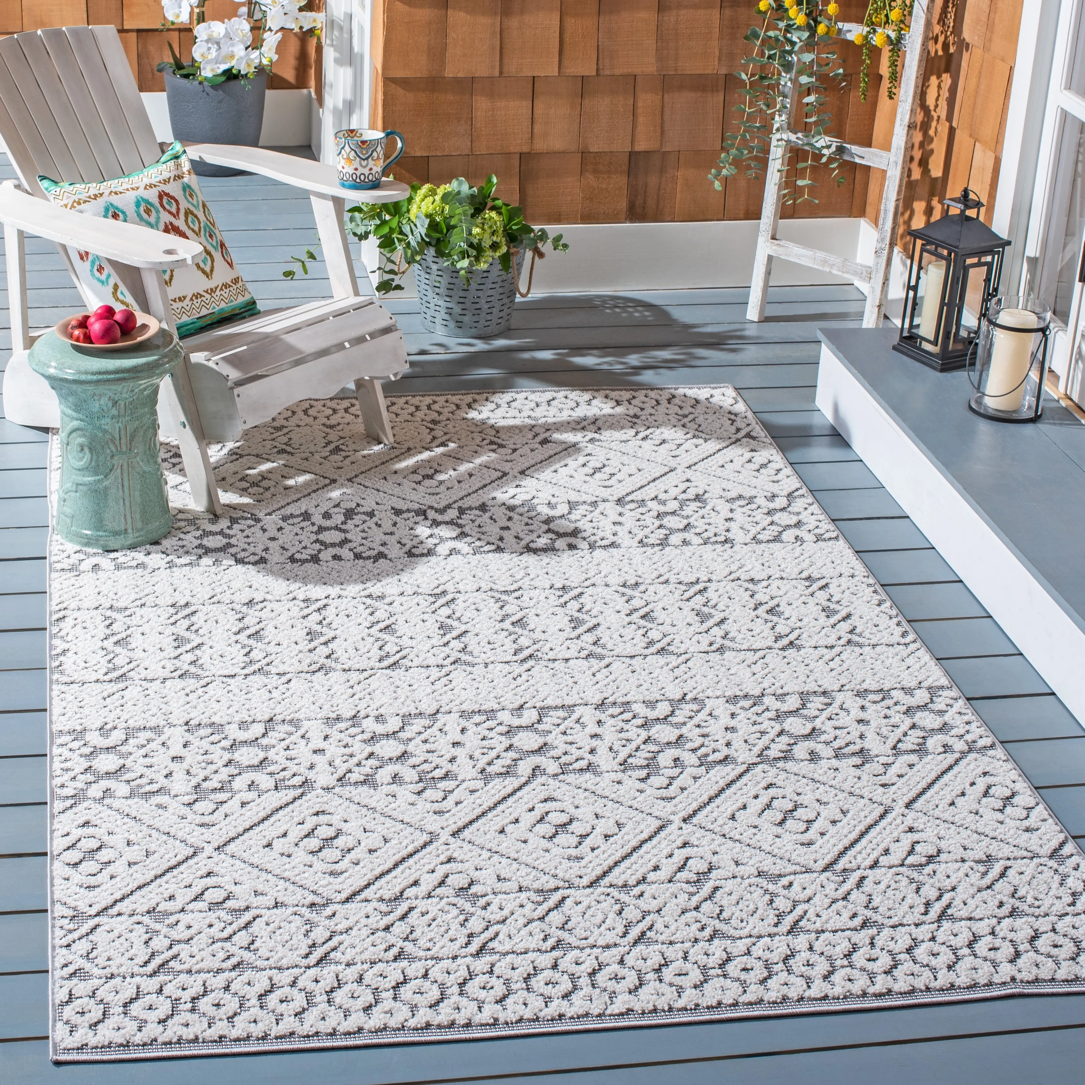 SAFAVIEH Cabana Dudi Indoor/ Outdoor Waterproof Patio Rug