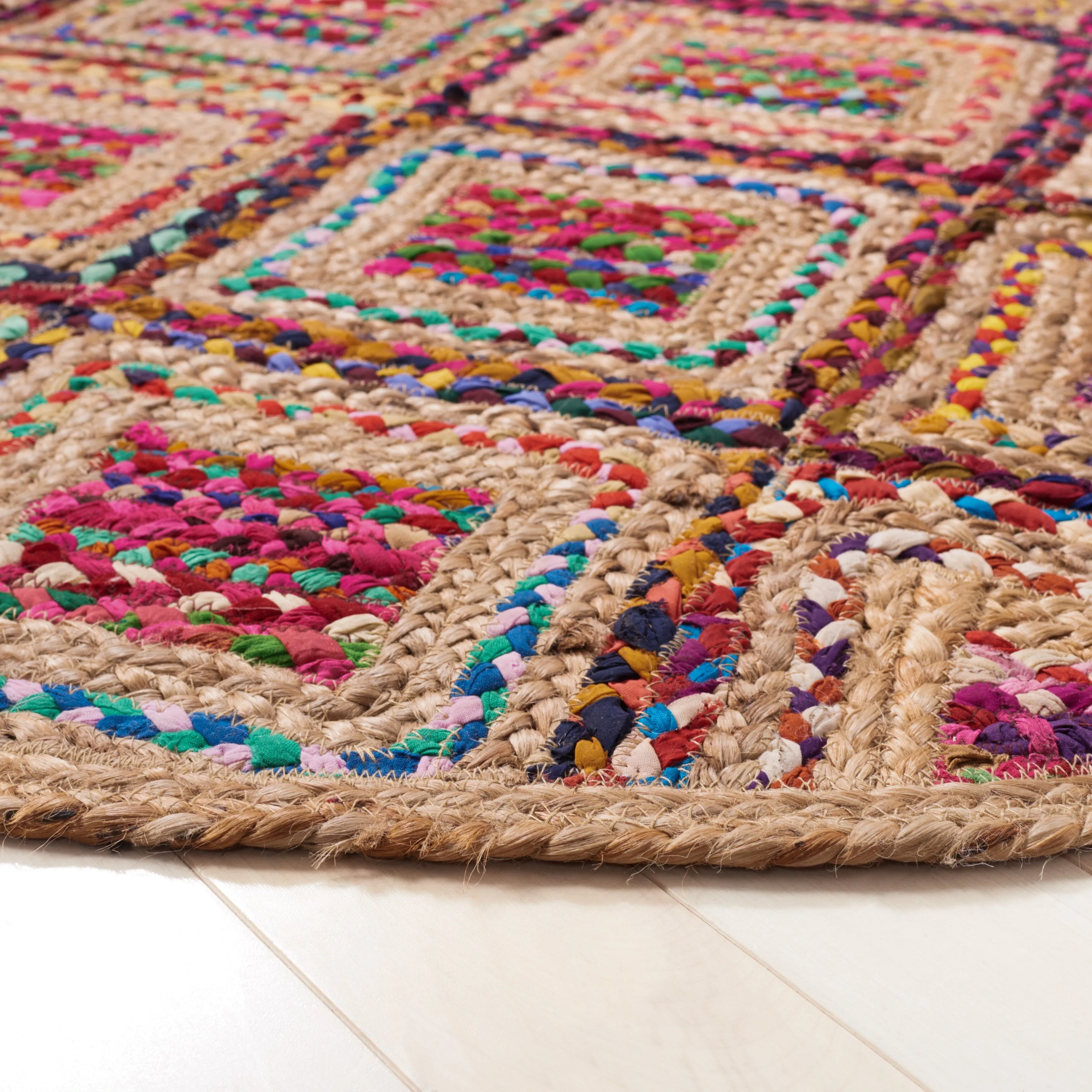 SAFAVIEH Cape Desire Elfie Handmade Jute Area Rug