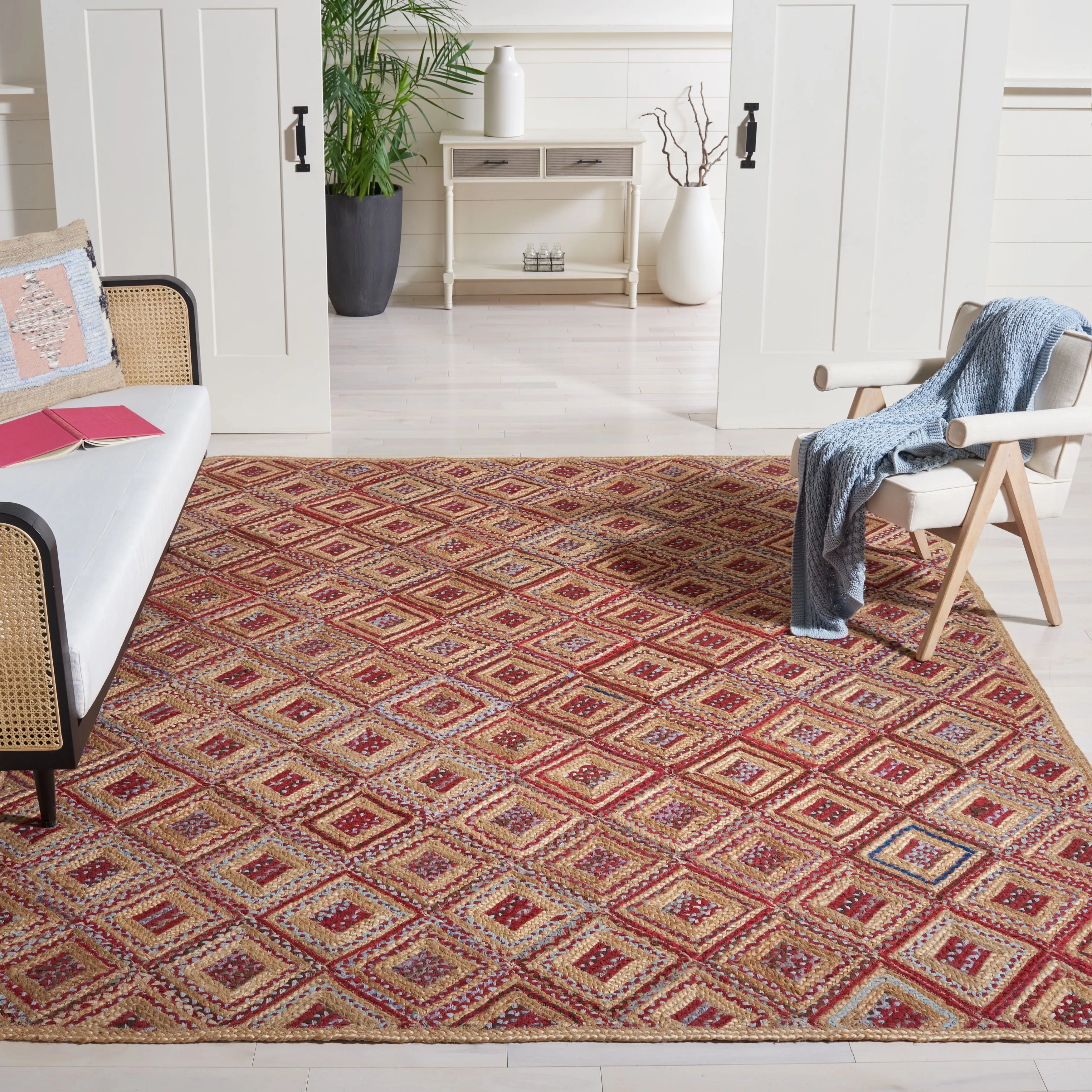 SAFAVIEH Cape Desire Elfie Handmade Jute Area Rug
