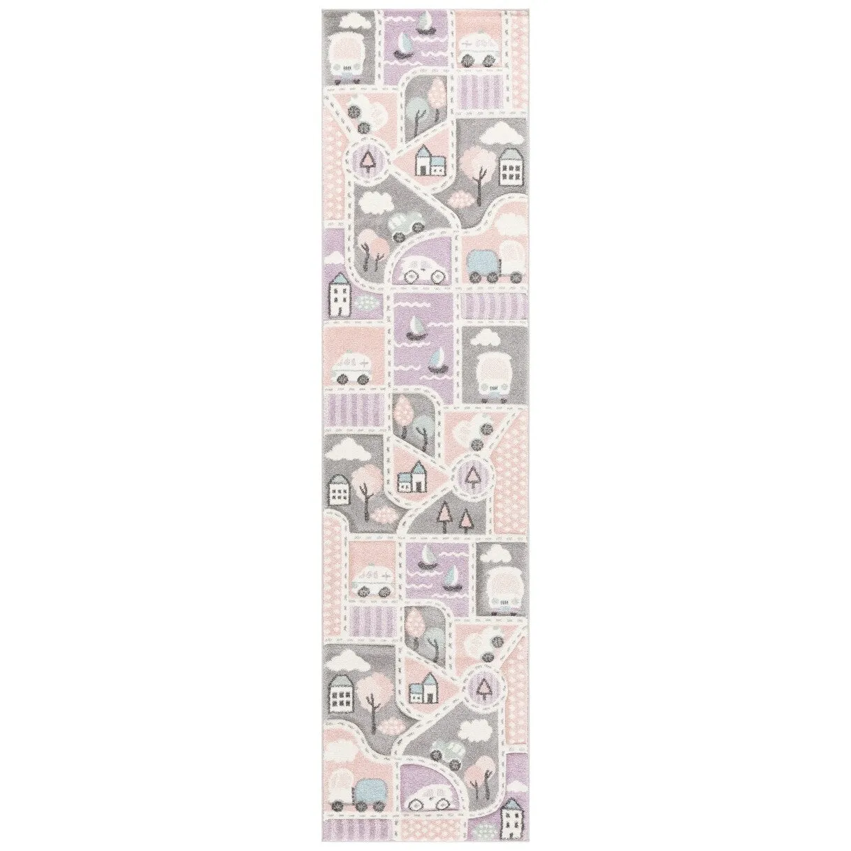 SAFAVIEH Carousel Kids Lumnie Neighborhood Rug