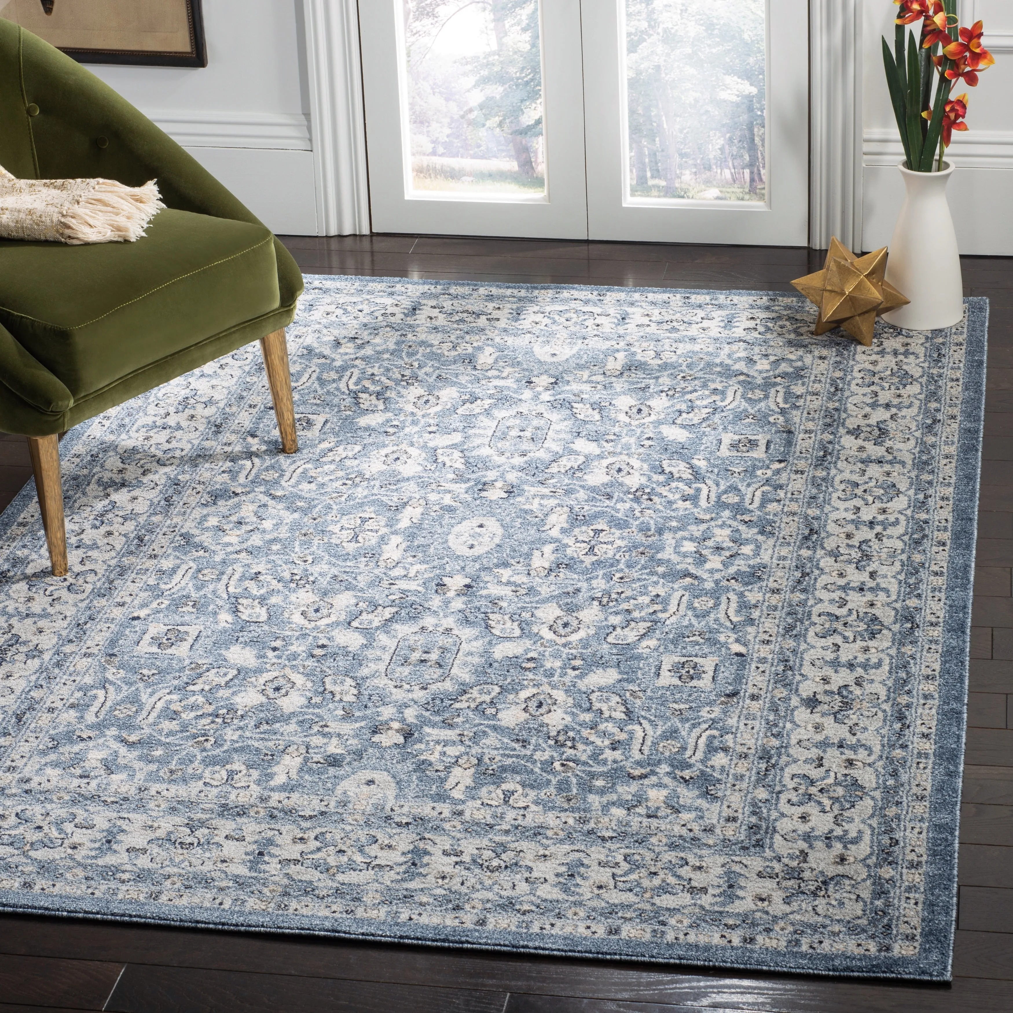 SAFAVIEH Charleston Svantje Vintage Boho Oriental Rug
