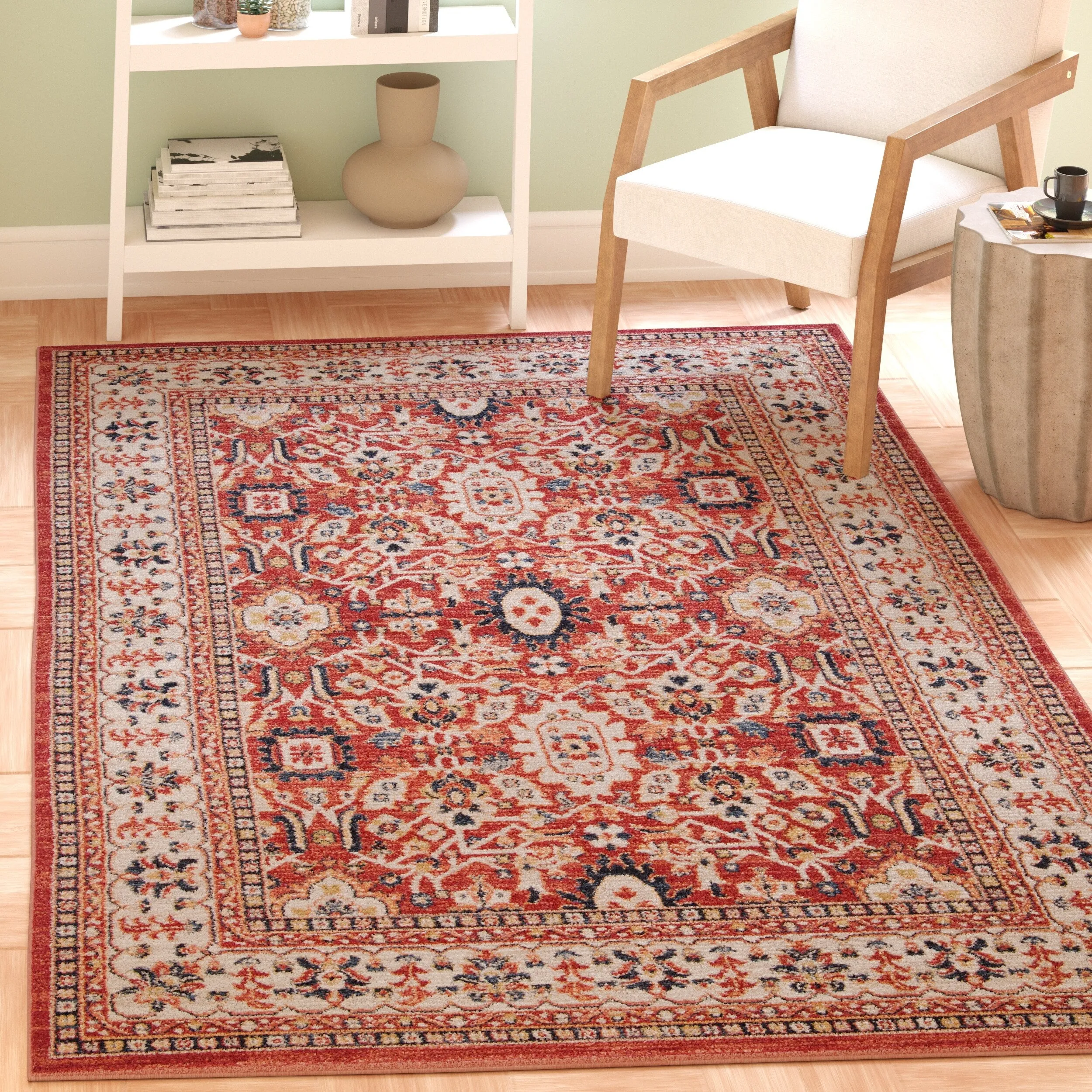 SAFAVIEH Charleston Svantje Vintage Boho Oriental Rug