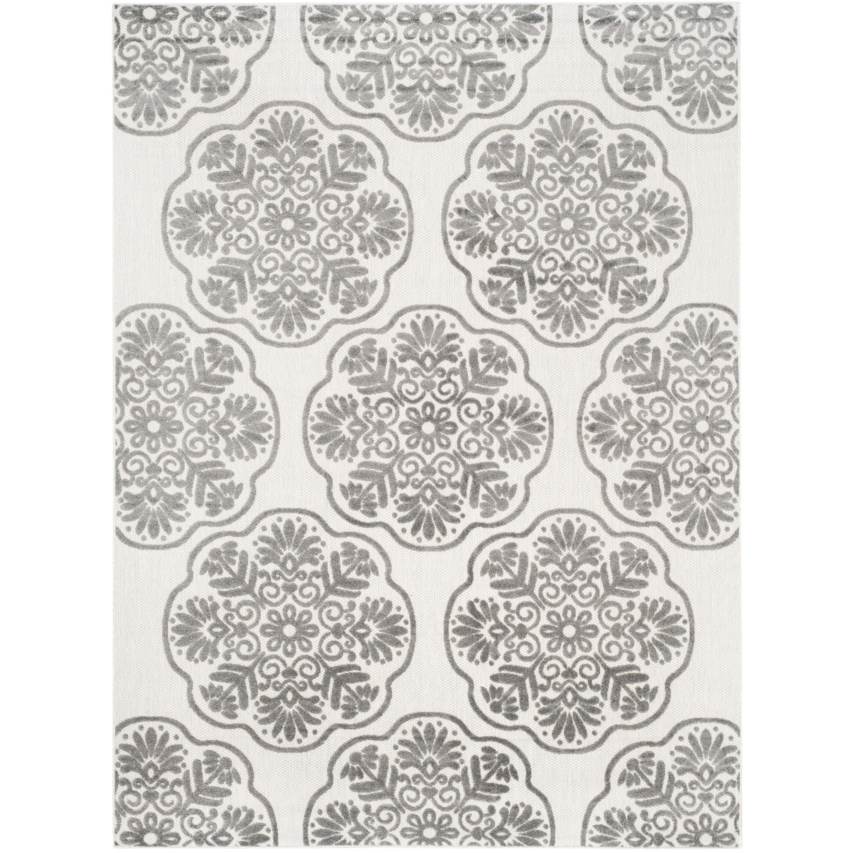 SAFAVIEH Cottage Magnhild Indoor/ Outdoor Patio Backyard Rug