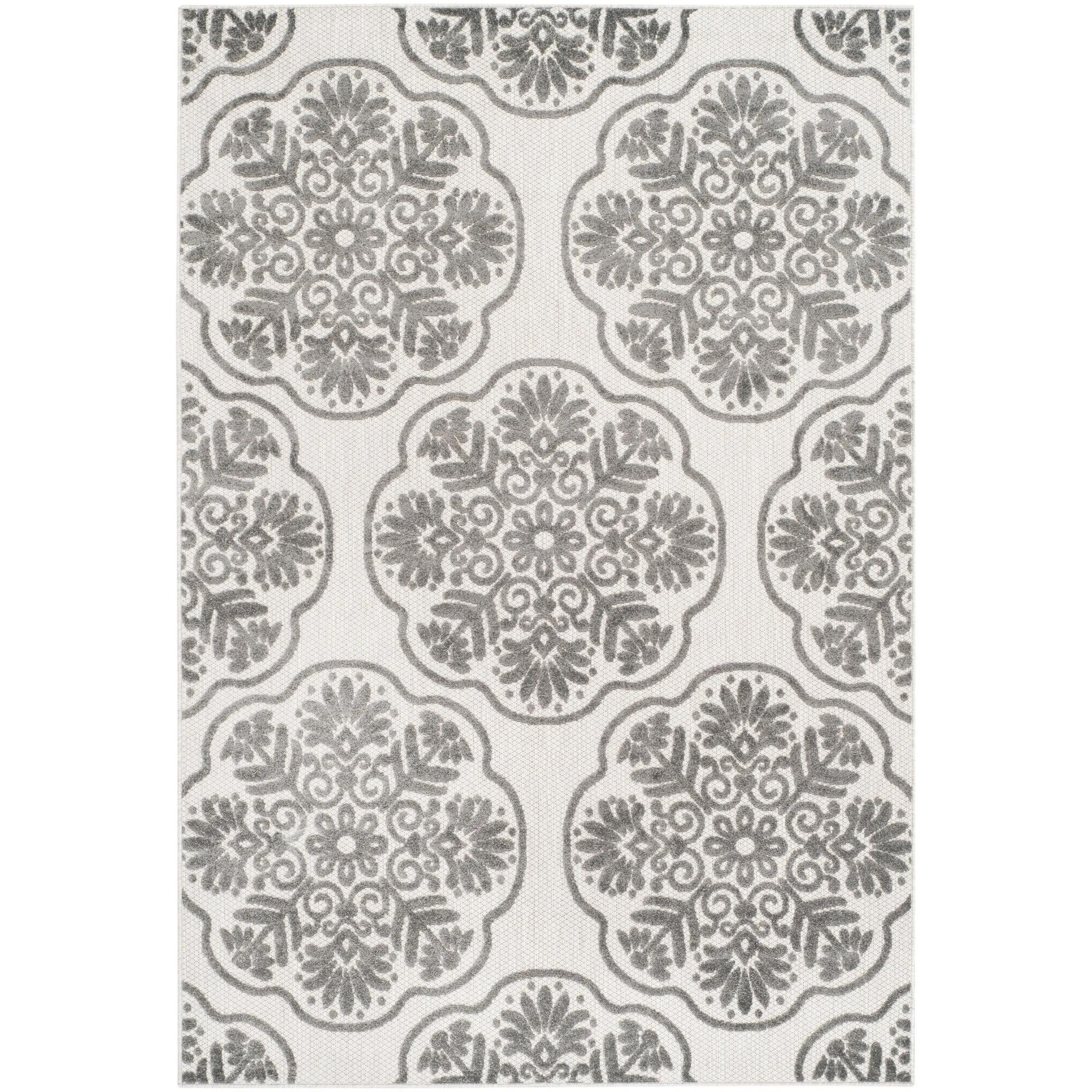 SAFAVIEH Cottage Magnhild Indoor/ Outdoor Patio Backyard Rug