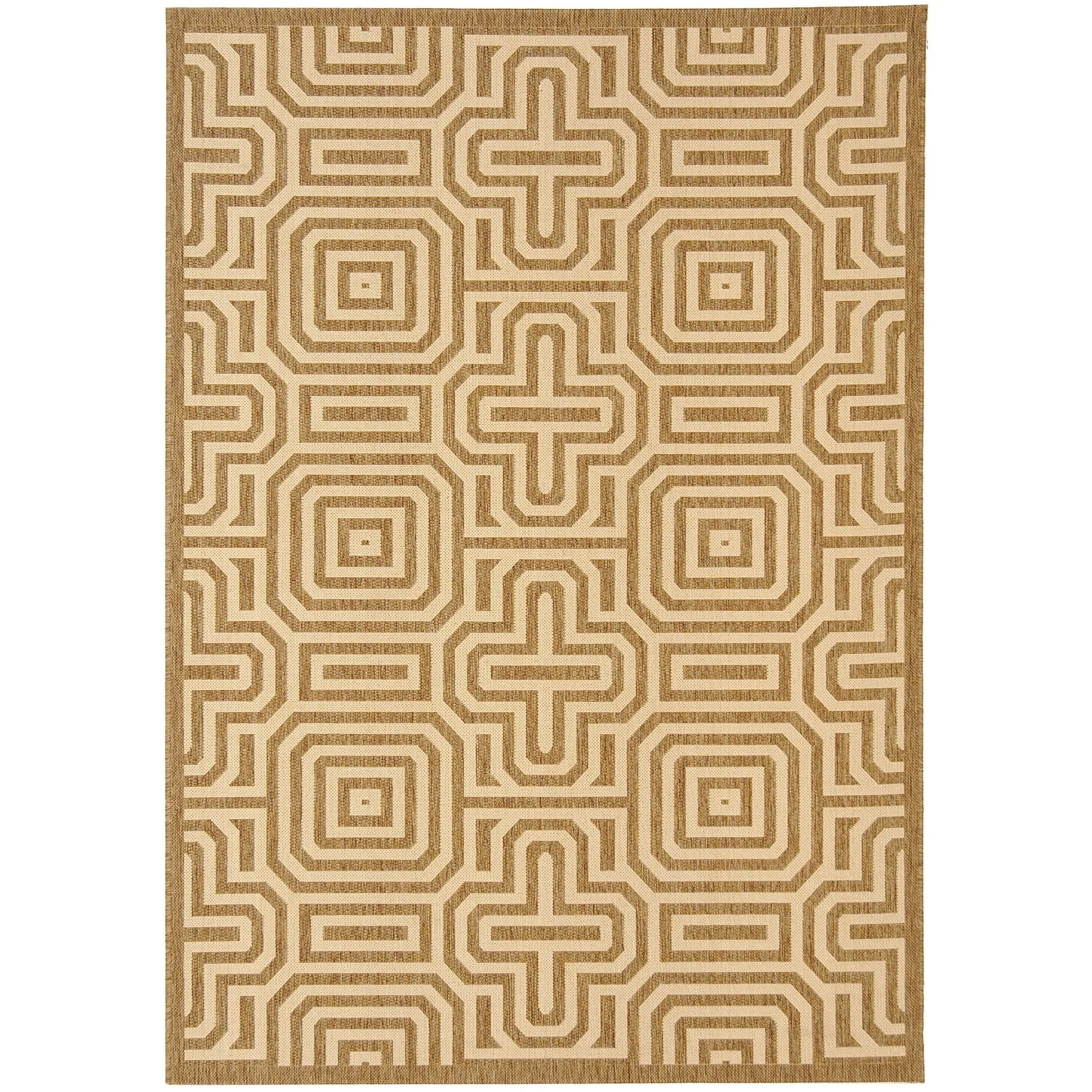 SAFAVIEH Courtyard Billye Indoor/ Outdoor Waterproof Patio Backyard Rug