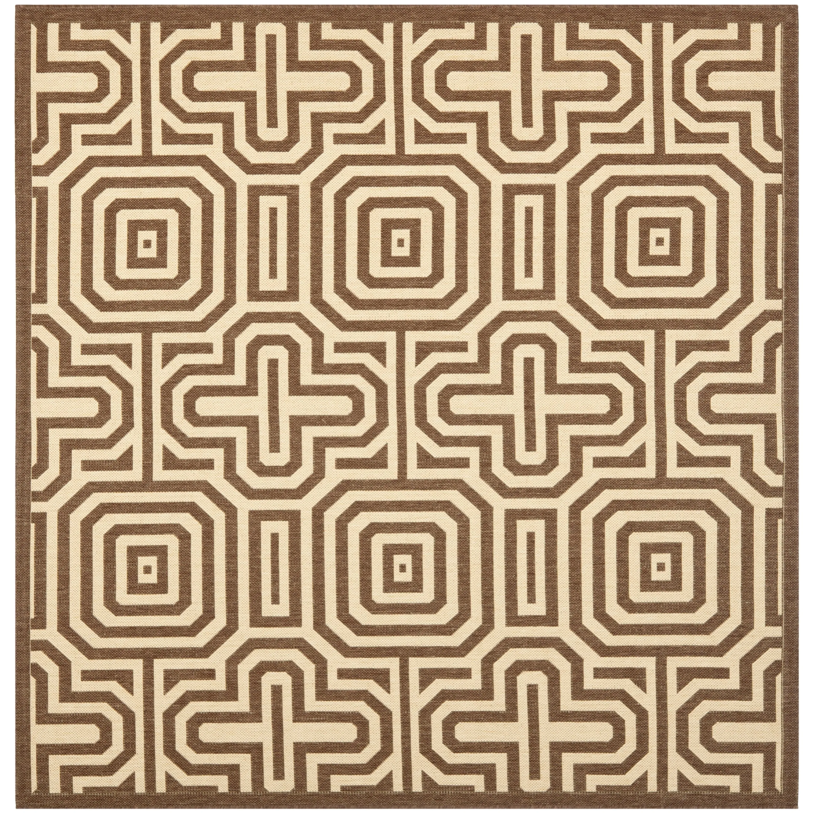 SAFAVIEH Courtyard Billye Indoor/ Outdoor Waterproof Patio Backyard Rug
