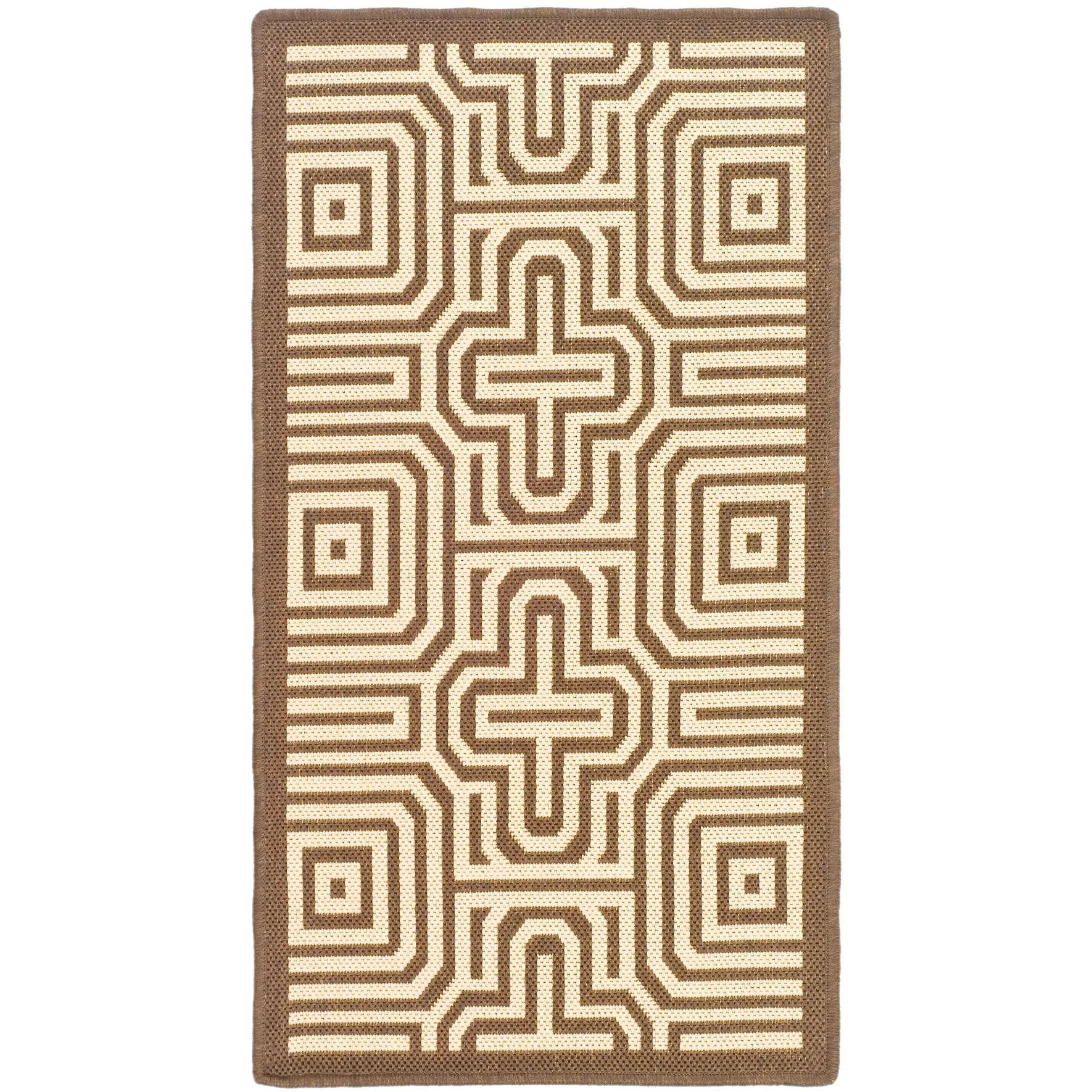 SAFAVIEH Courtyard Billye Indoor/ Outdoor Waterproof Patio Backyard Rug