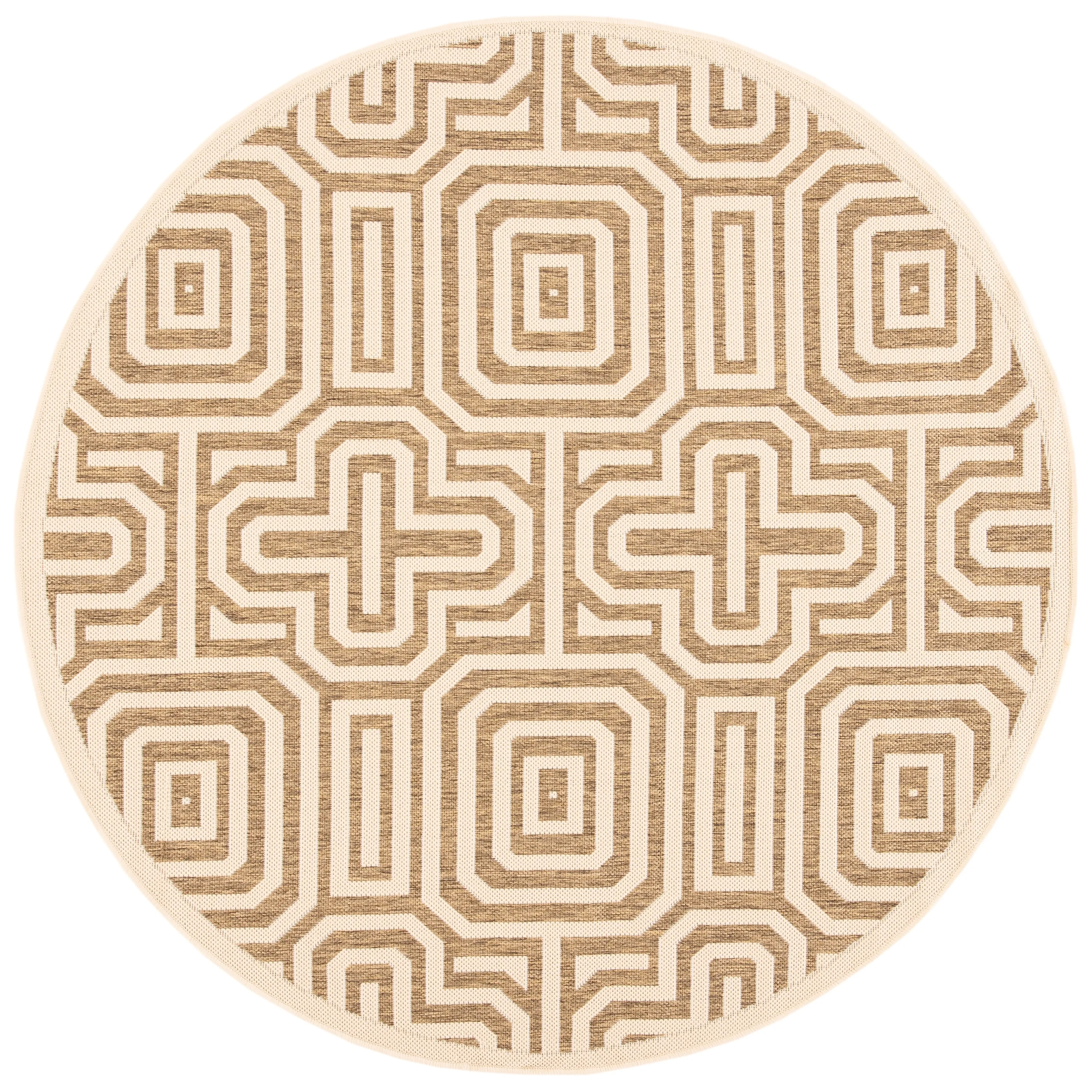 SAFAVIEH Courtyard Billye Indoor/ Outdoor Waterproof Patio Backyard Rug