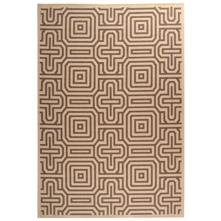 SAFAVIEH Courtyard Billye Indoor/ Outdoor Waterproof Patio Backyard Rug