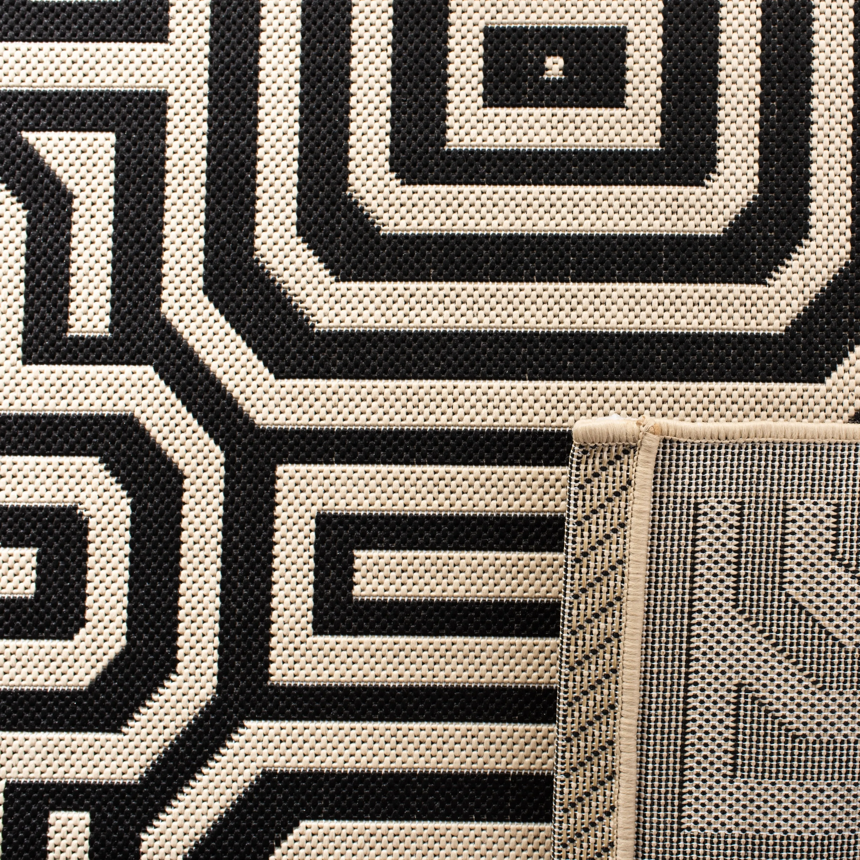 SAFAVIEH Courtyard Billye Indoor/ Outdoor Waterproof Patio Backyard Rug
