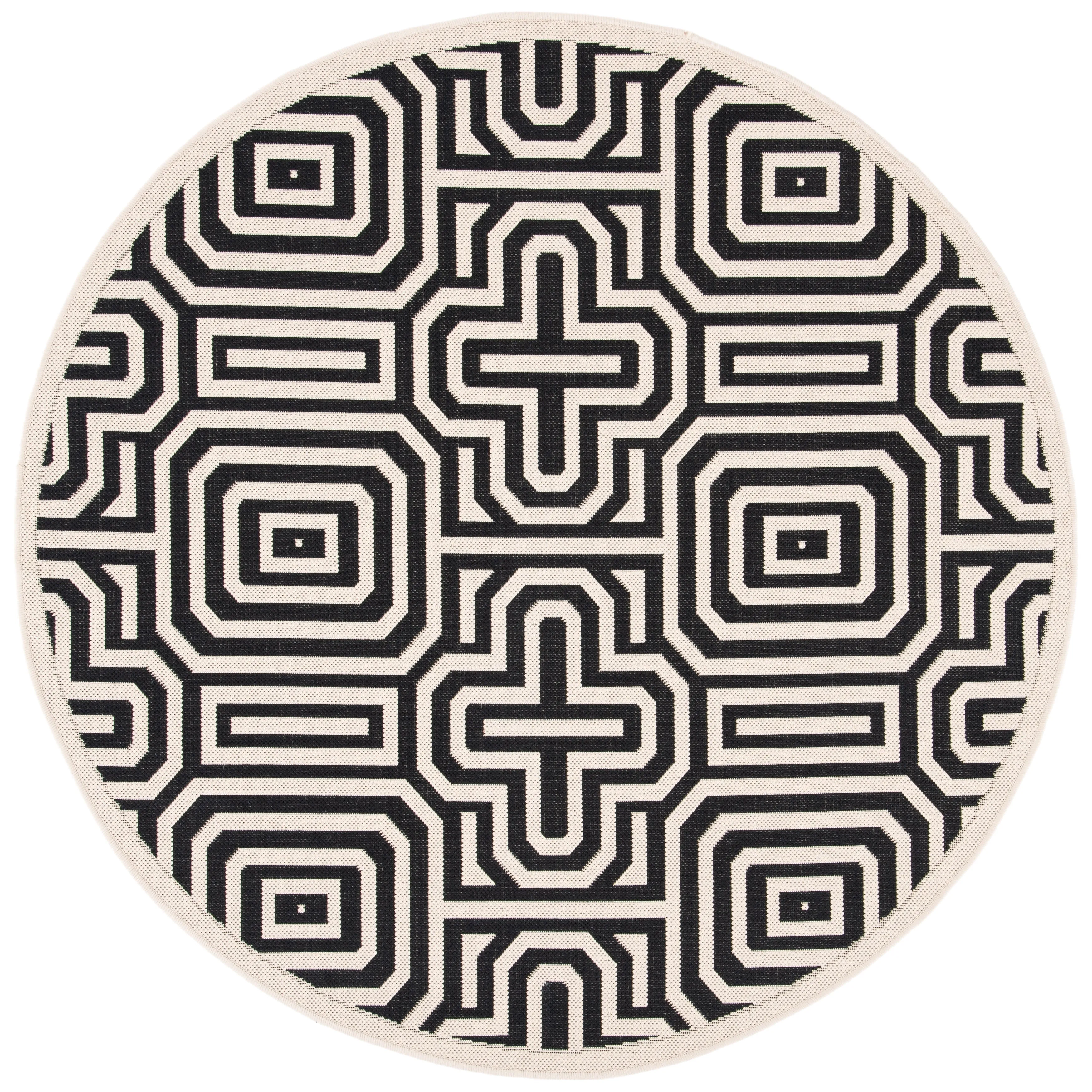 SAFAVIEH Courtyard Billye Indoor/ Outdoor Waterproof Patio Backyard Rug
