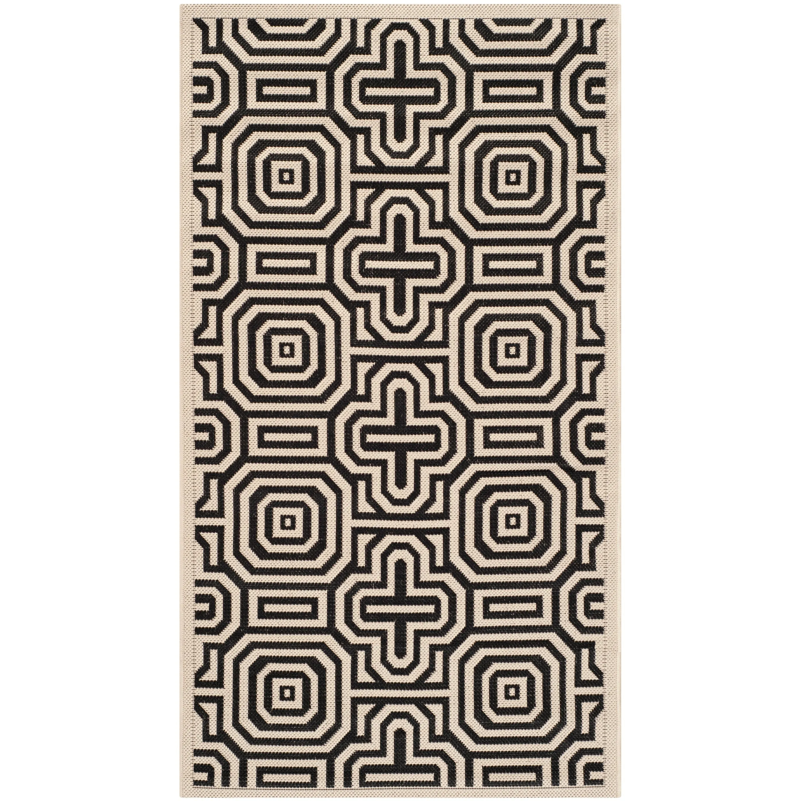SAFAVIEH Courtyard Billye Indoor/ Outdoor Waterproof Patio Backyard Rug