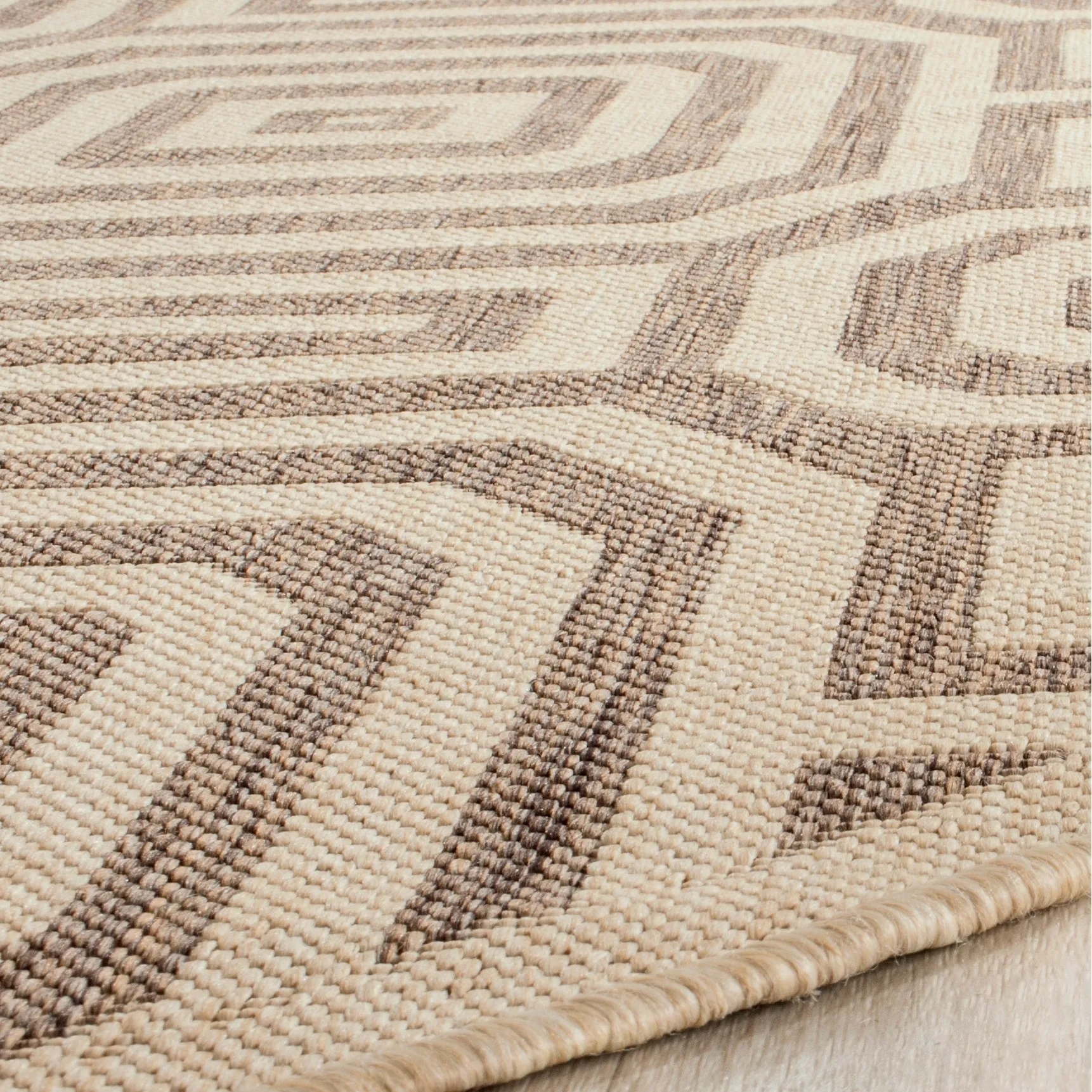 SAFAVIEH Courtyard Billye Indoor/ Outdoor Waterproof Patio Backyard Rug