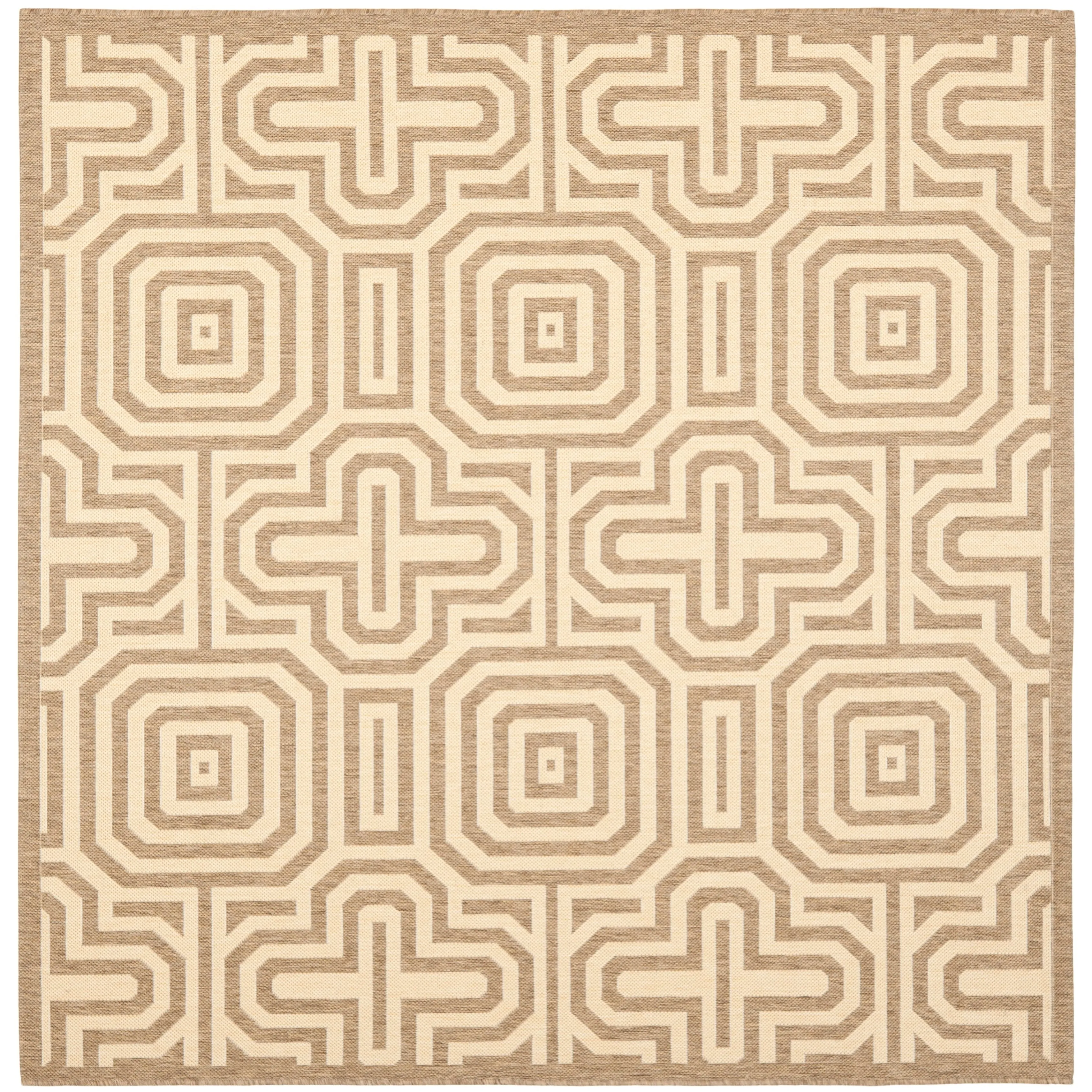 SAFAVIEH Courtyard Billye Indoor/ Outdoor Waterproof Patio Backyard Rug