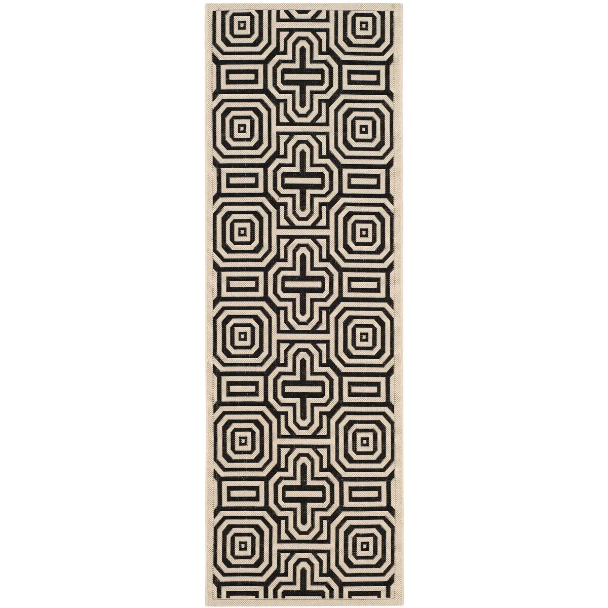 SAFAVIEH Courtyard Billye Indoor/ Outdoor Waterproof Patio Backyard Rug