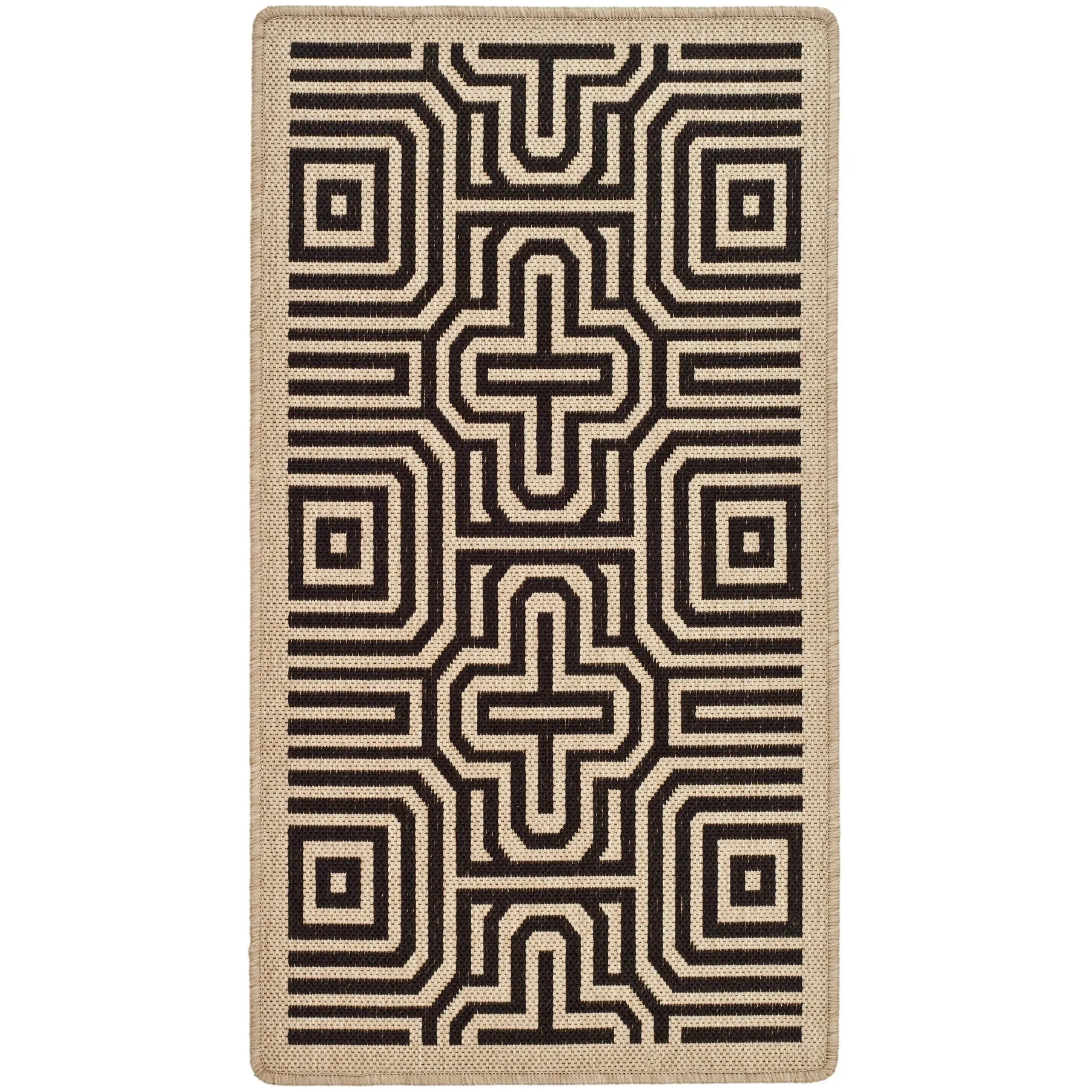 SAFAVIEH Courtyard Billye Indoor/ Outdoor Waterproof Patio Backyard Rug